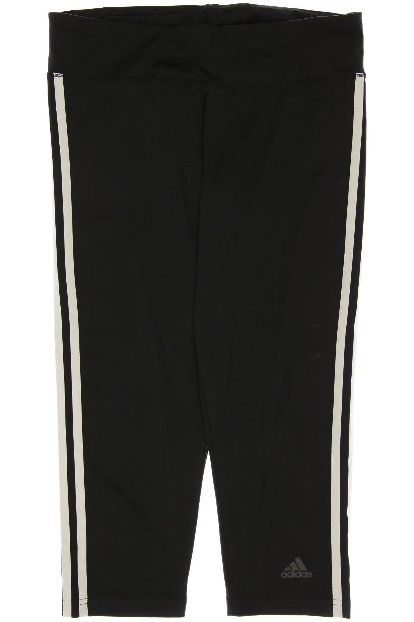 

adidas Damen Stoffhose, schwarz, Gr. 38