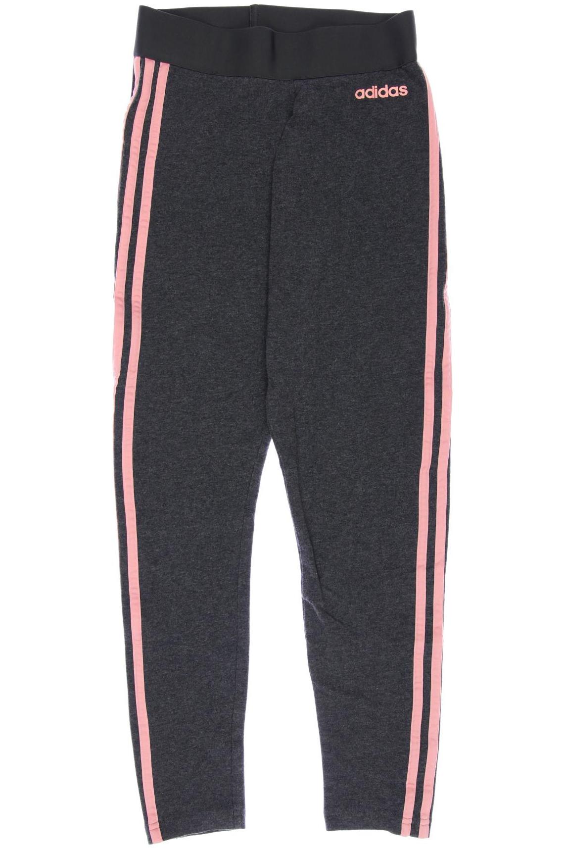 

adidas Damen Stoffhose, grau, Gr. 0