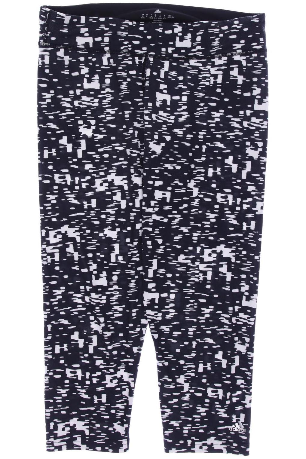 

adidas Damen Stoffhose, schwarz, Gr. 38