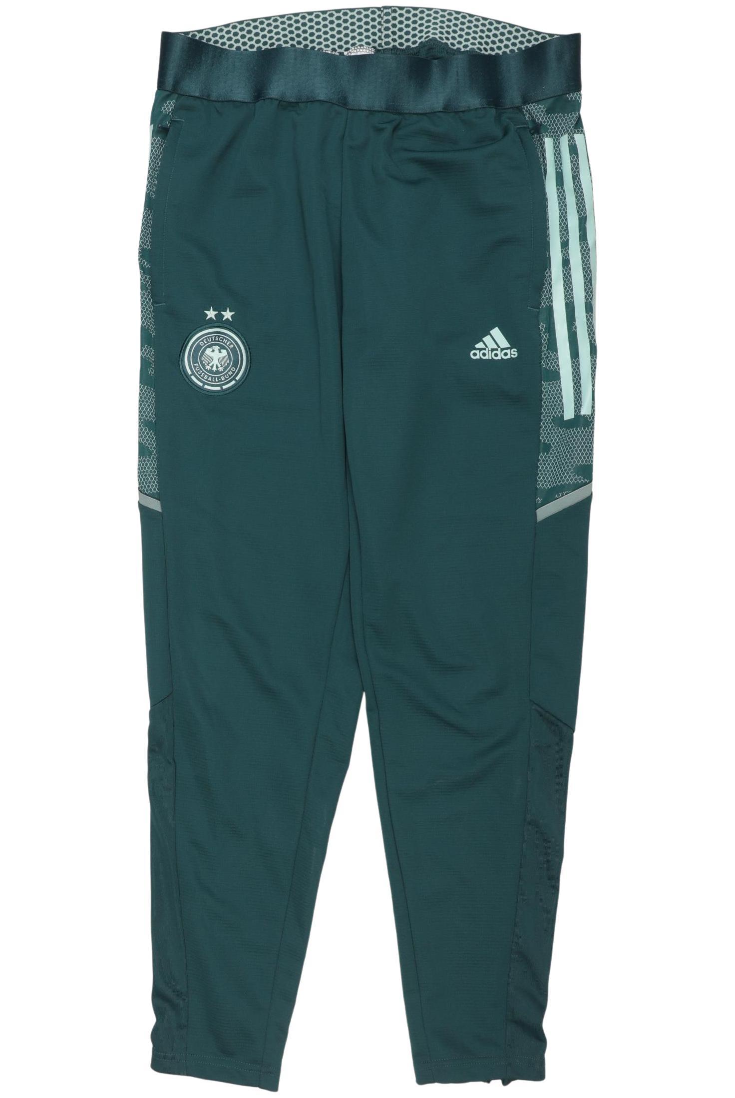 

adidas Damen Stoffhose, grün, Gr. 0