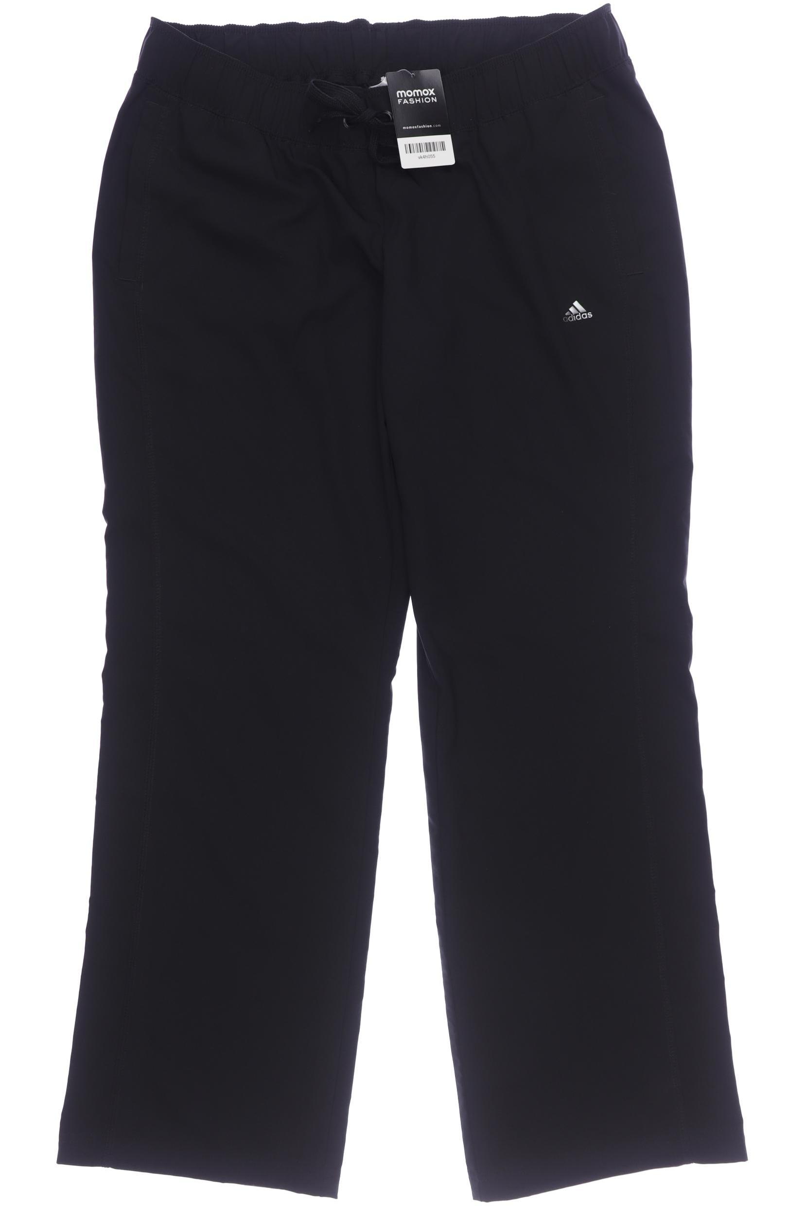 

adidas Damen Stoffhose, schwarz, Gr. 44