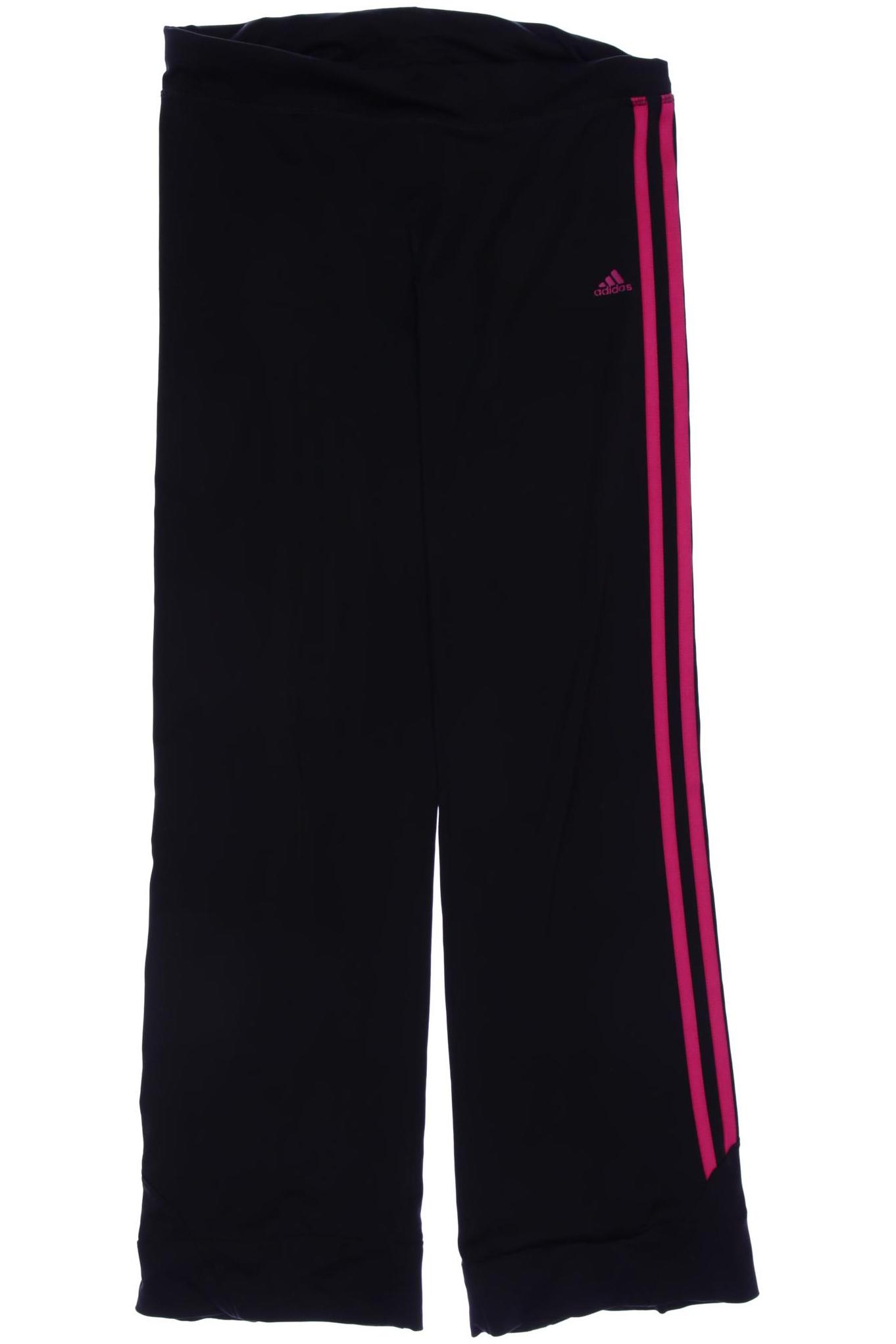 

adidas Damen Stoffhose, schwarz, Gr. 0