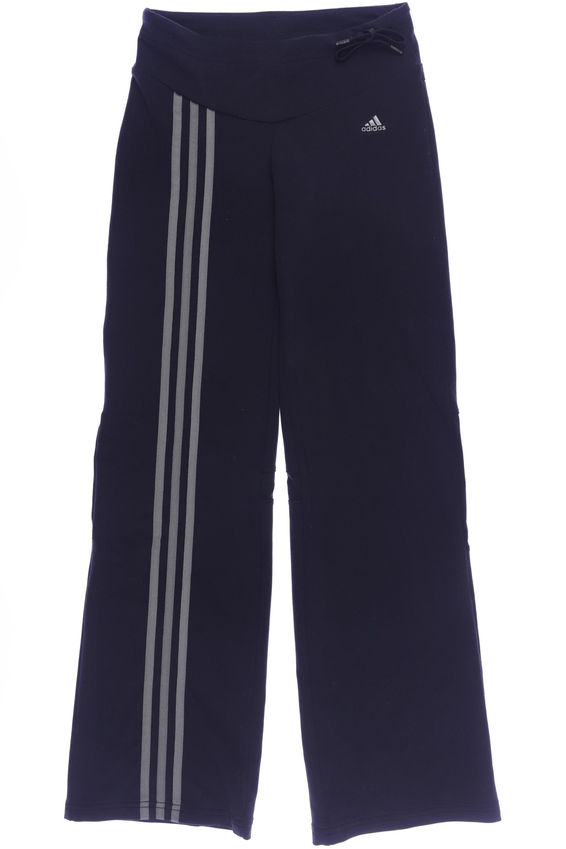 

adidas Damen Stoffhose, grau, Gr. 34