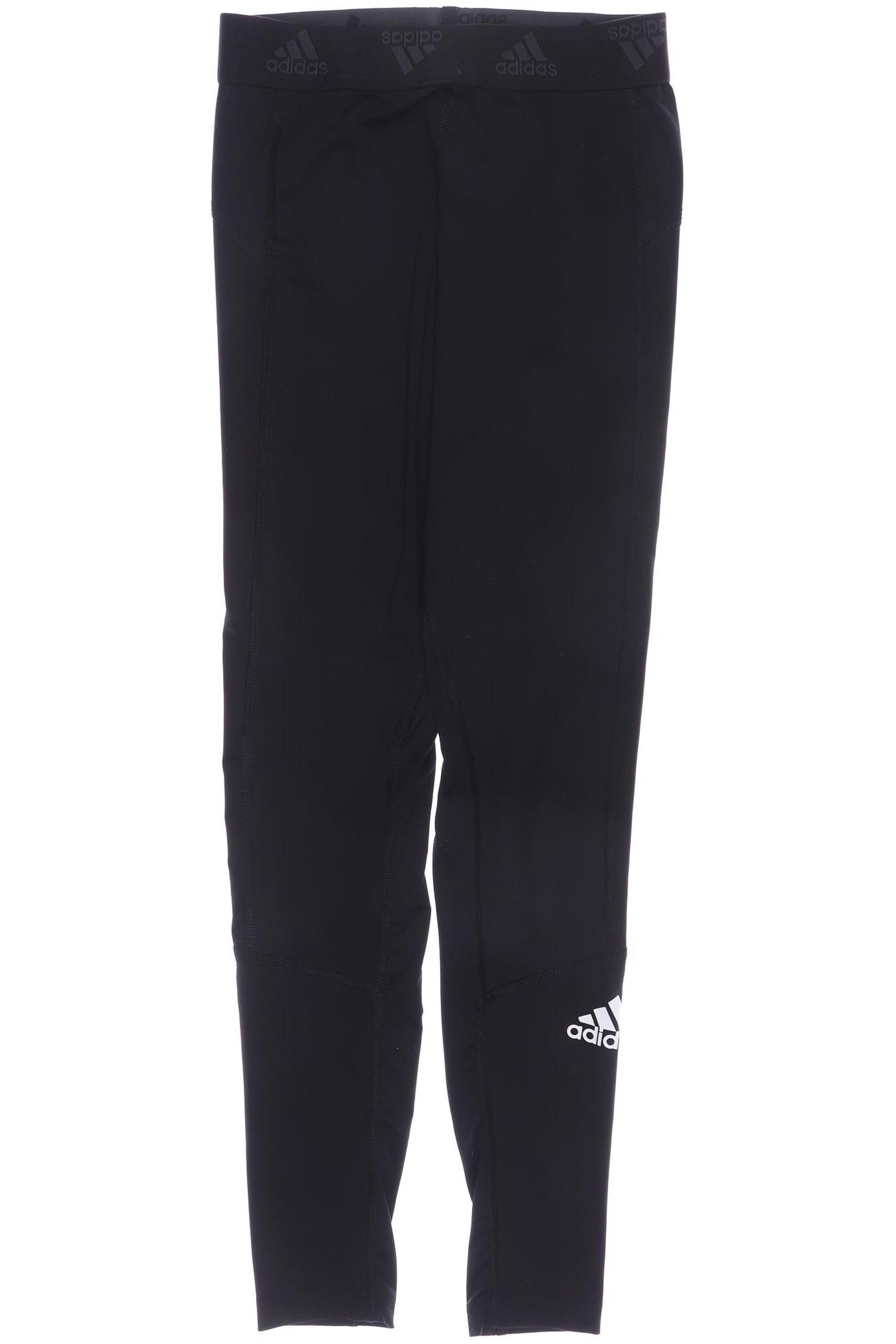 

adidas Damen Stoffhose, schwarz, Gr. 0