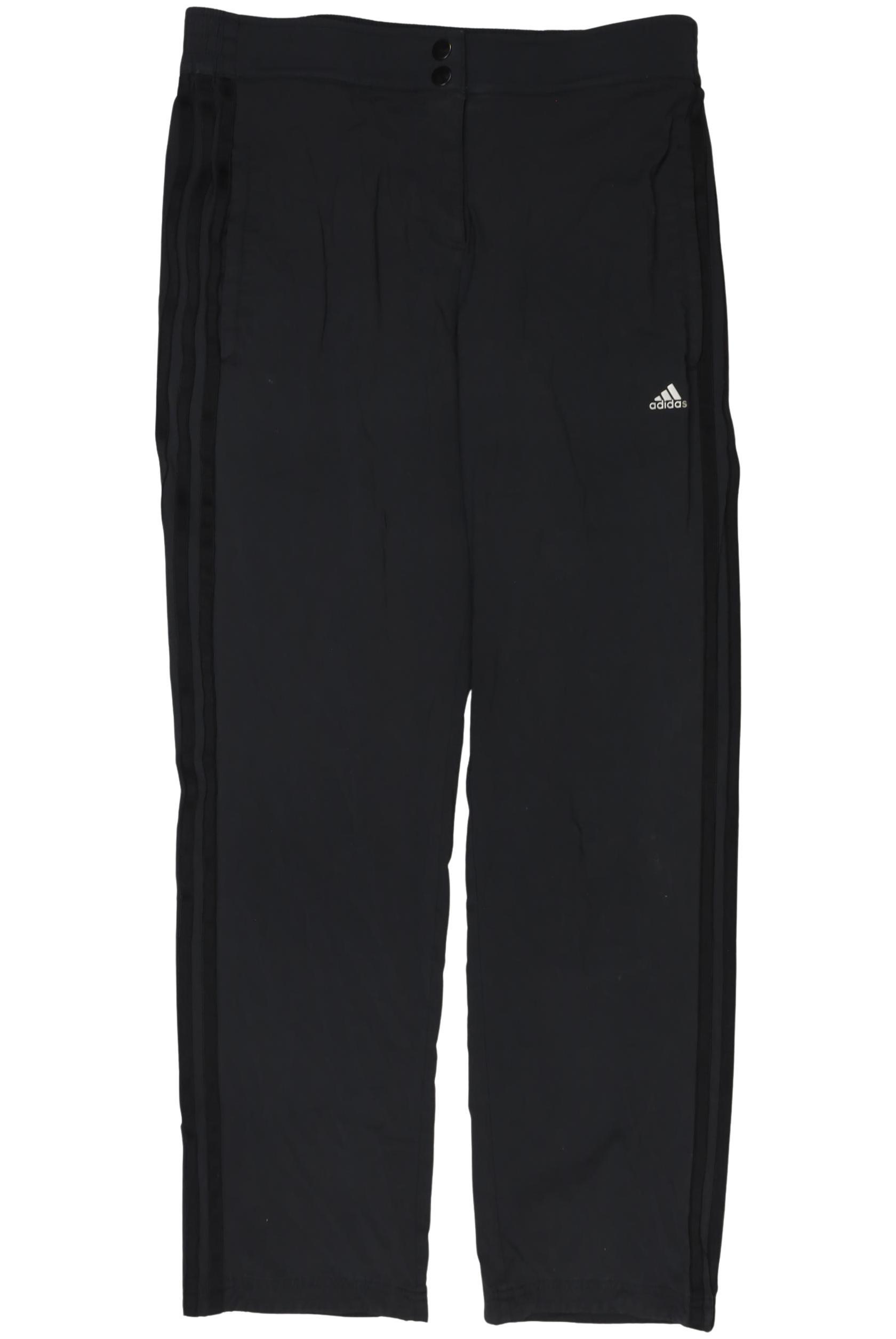 

adidas Damen Stoffhose, schwarz, Gr. 36