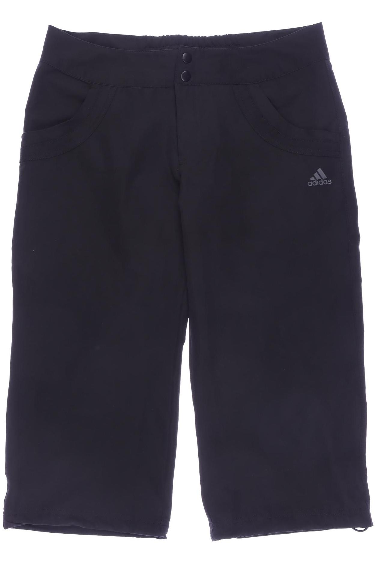 

adidas Damen Stoffhose, schwarz, Gr. 38