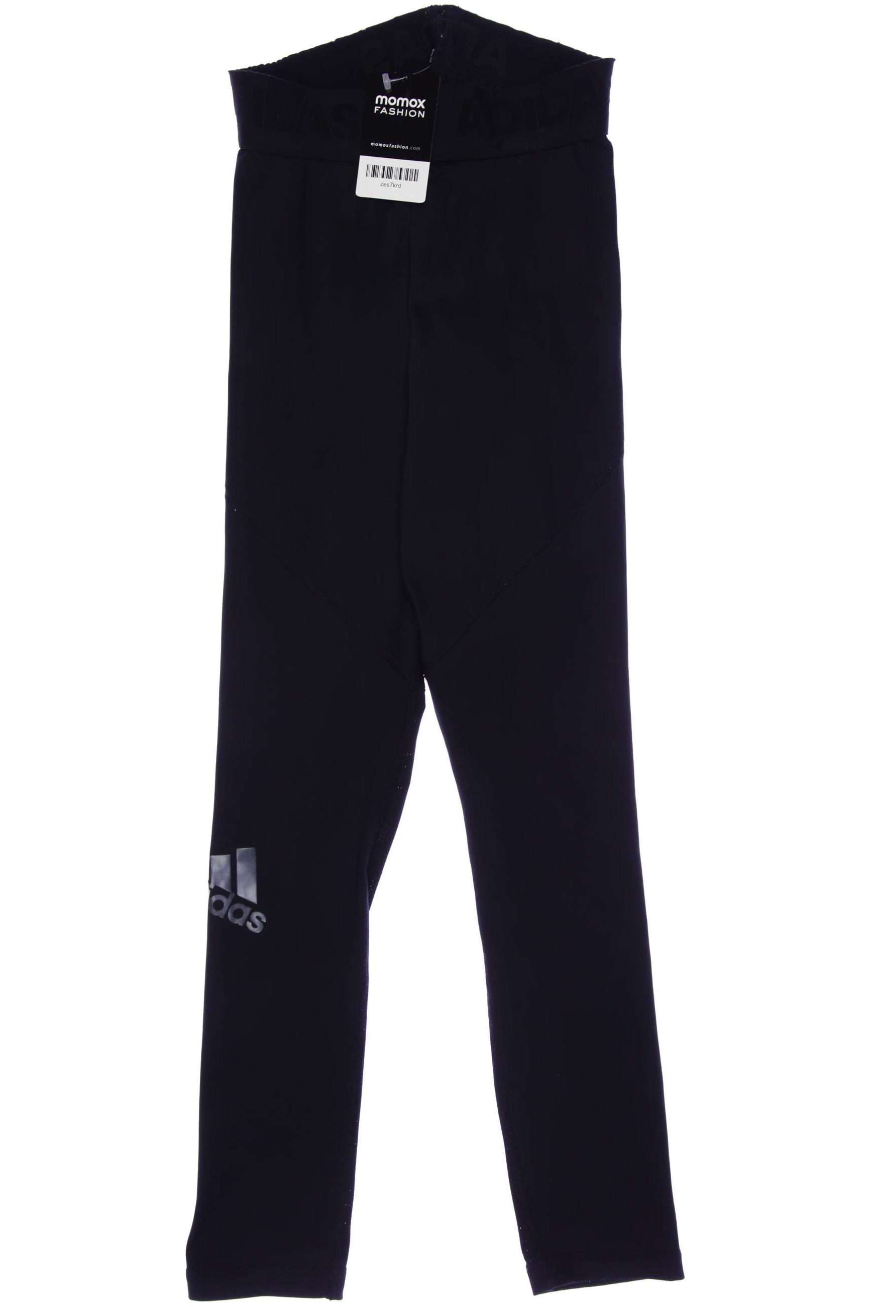 

adidas Damen Stoffhose, schwarz, Gr. 0