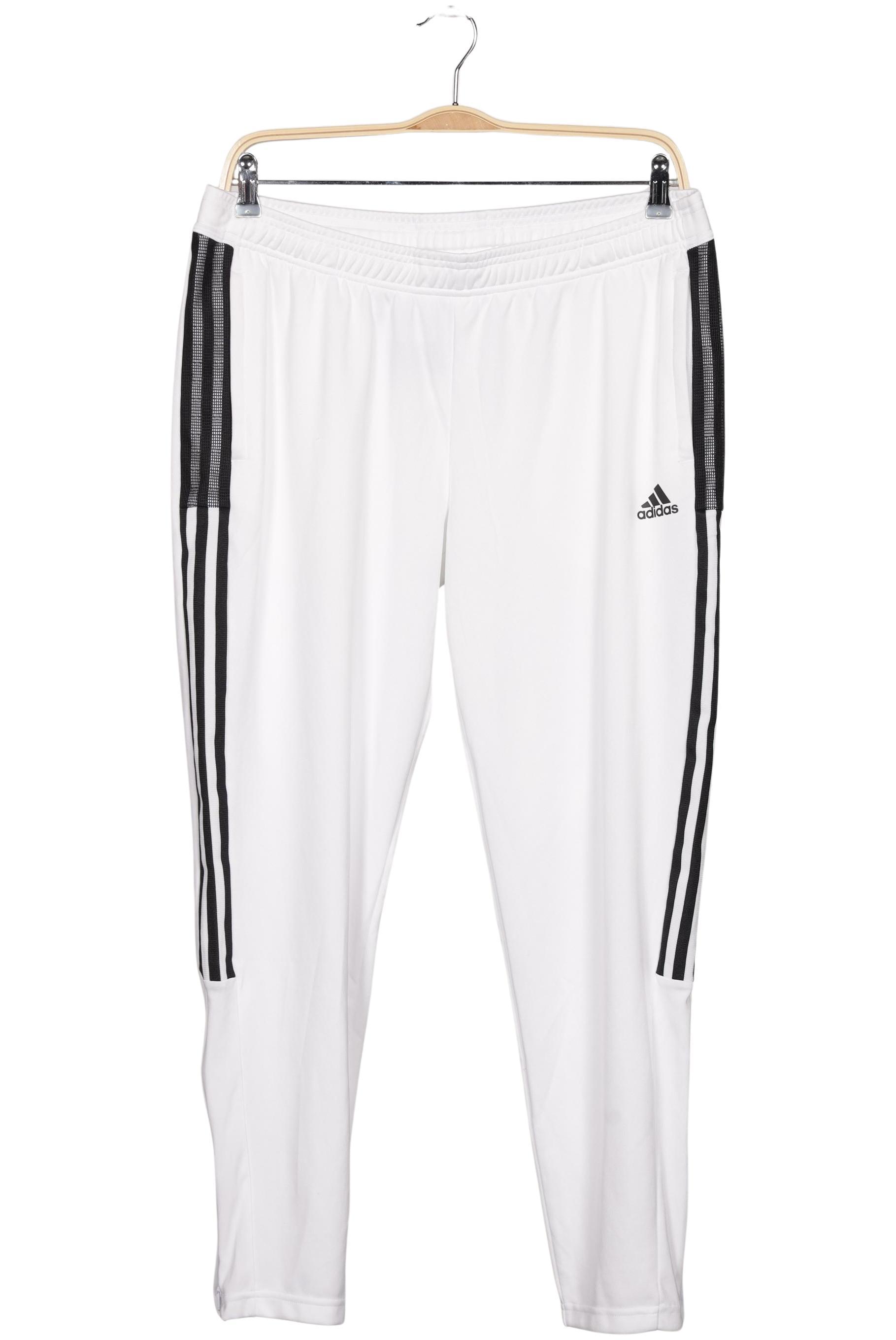 

adidas Damen Stoffhose, weiß, Gr. 0