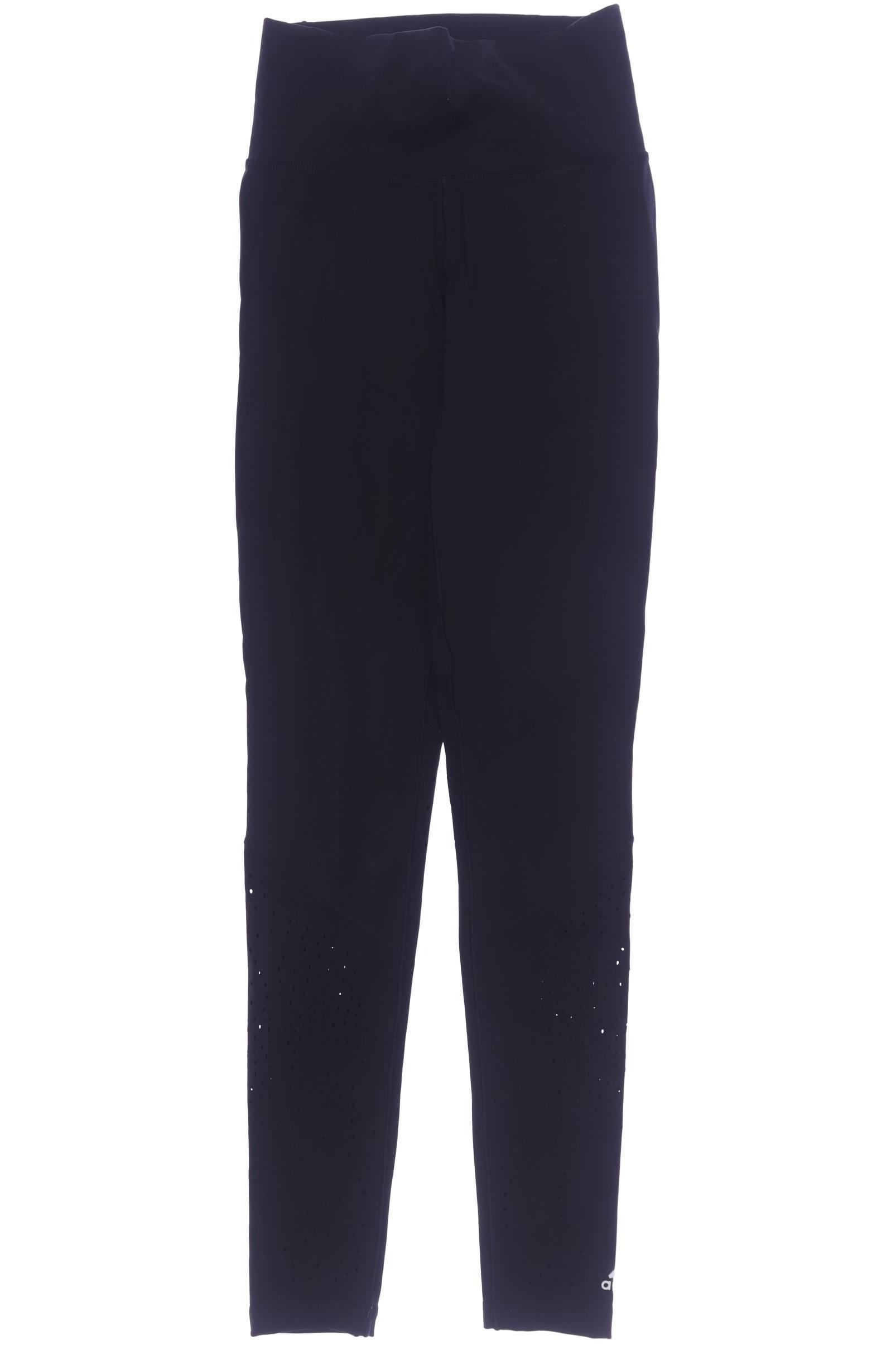 

adidas Damen Stoffhose, schwarz, Gr. 0