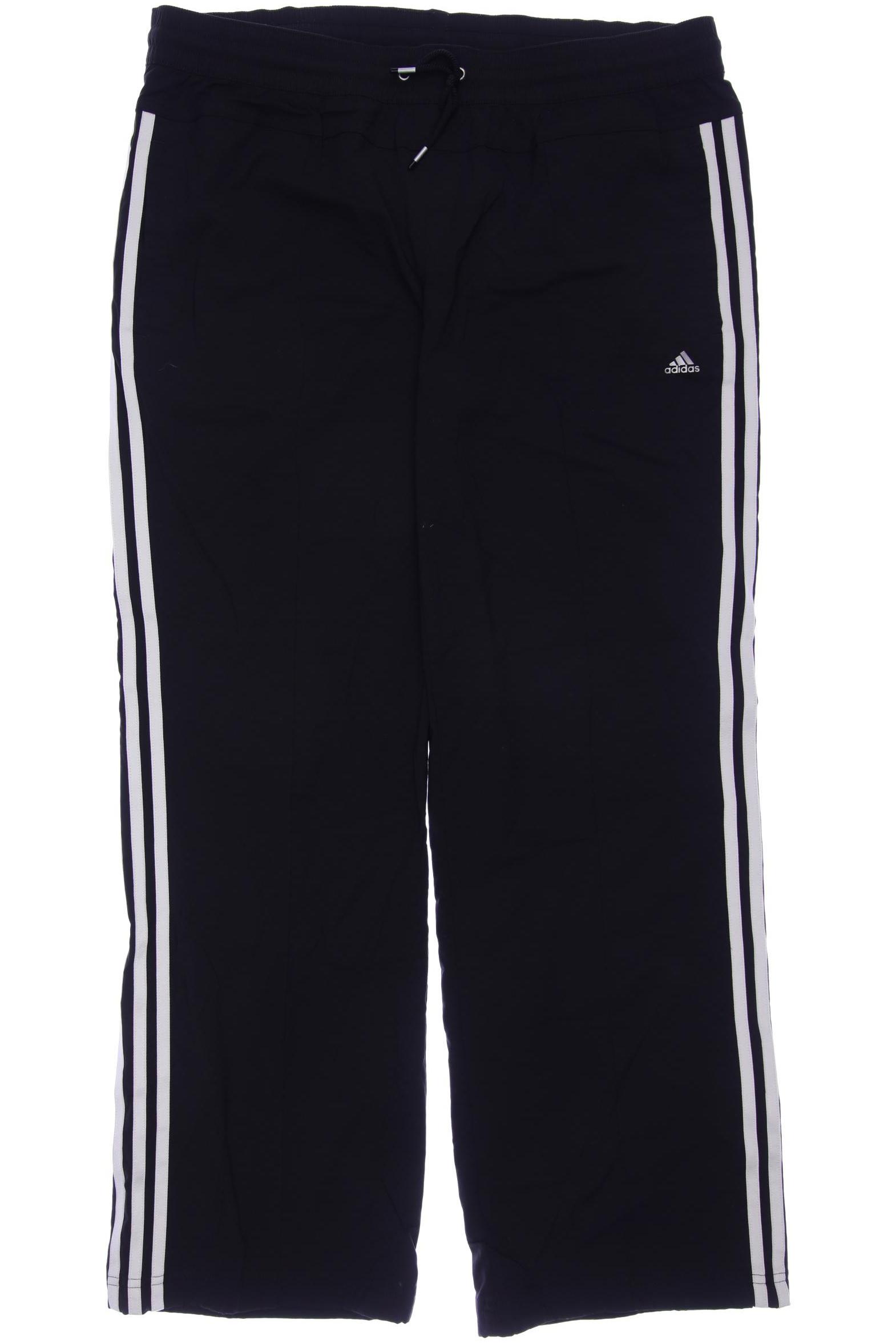 

adidas Damen Stoffhose, schwarz, Gr. 46