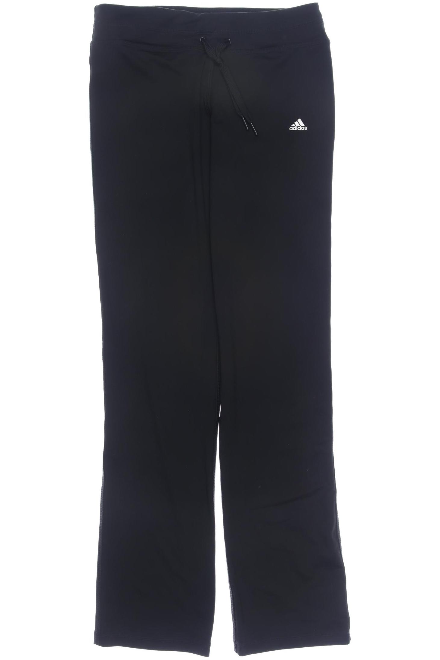 

adidas Damen Stoffhose, schwarz, Gr. 0