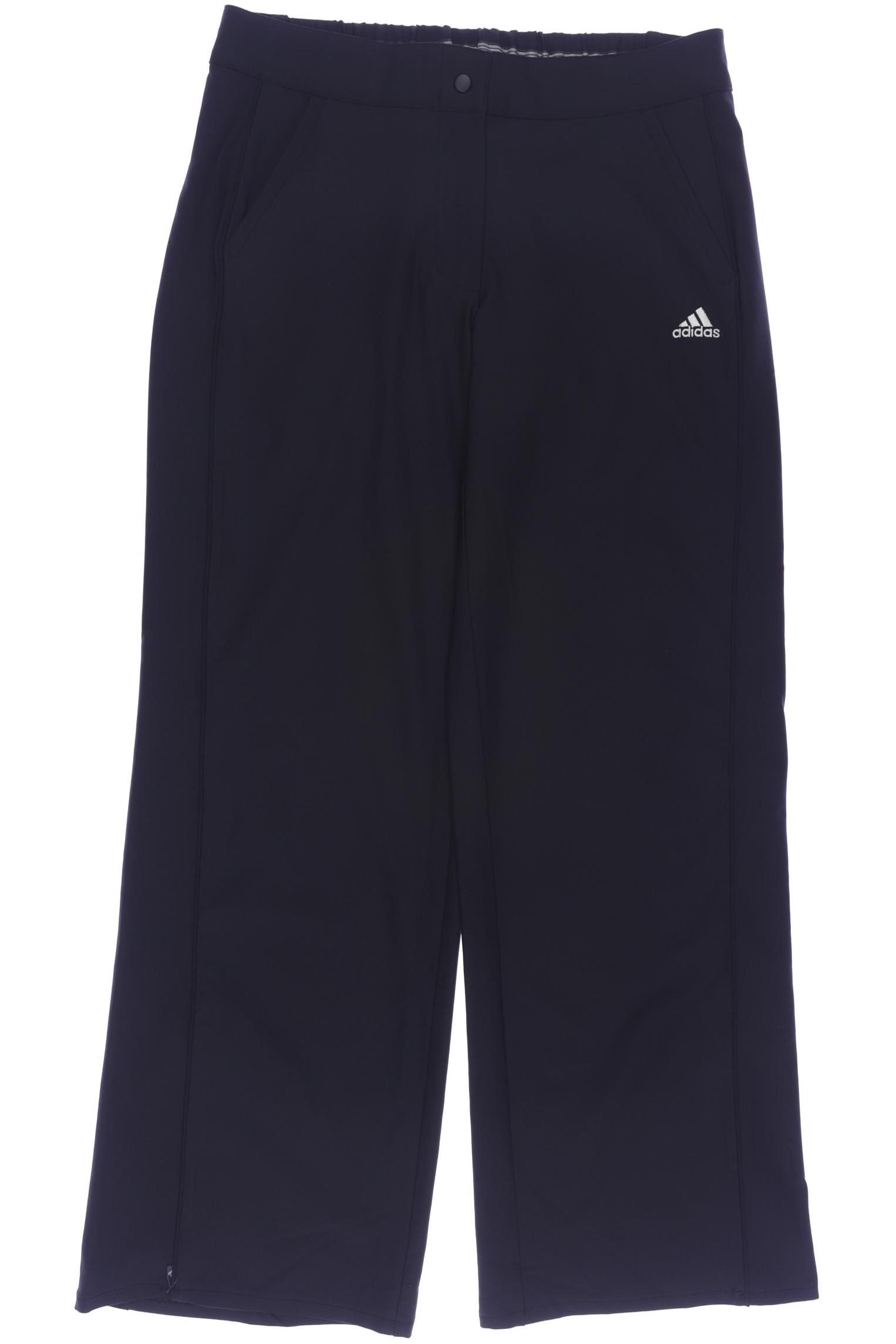 

adidas Damen Stoffhose, grau, Gr. 36