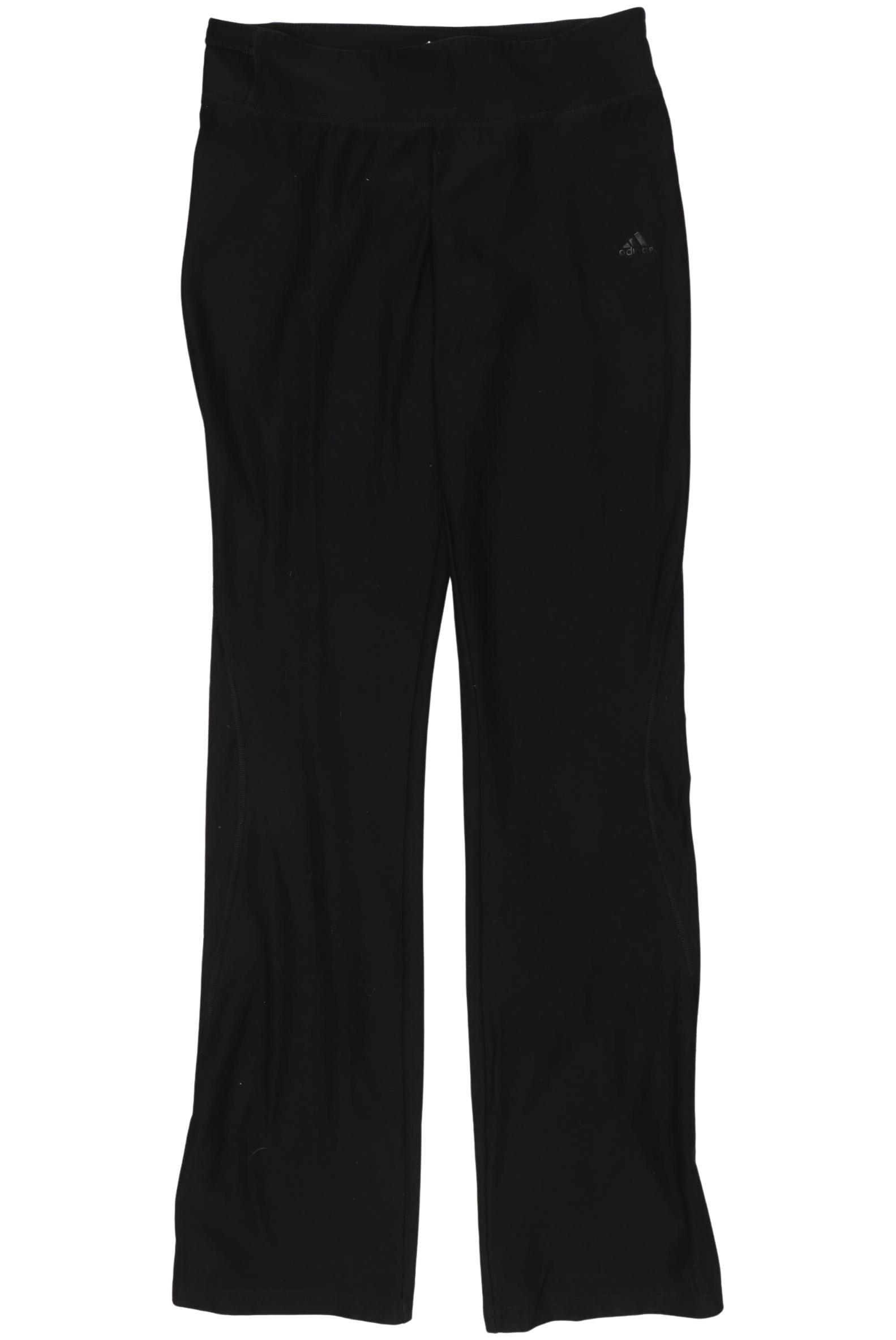 

adidas Damen Stoffhose, schwarz, Gr. 0