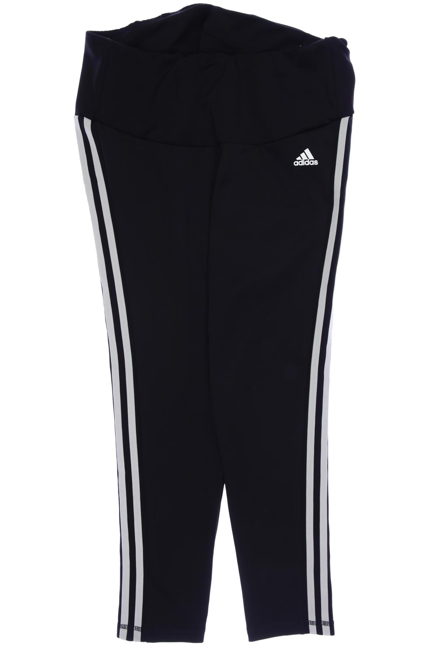 

adidas Damen Stoffhose, schwarz, Gr. 0