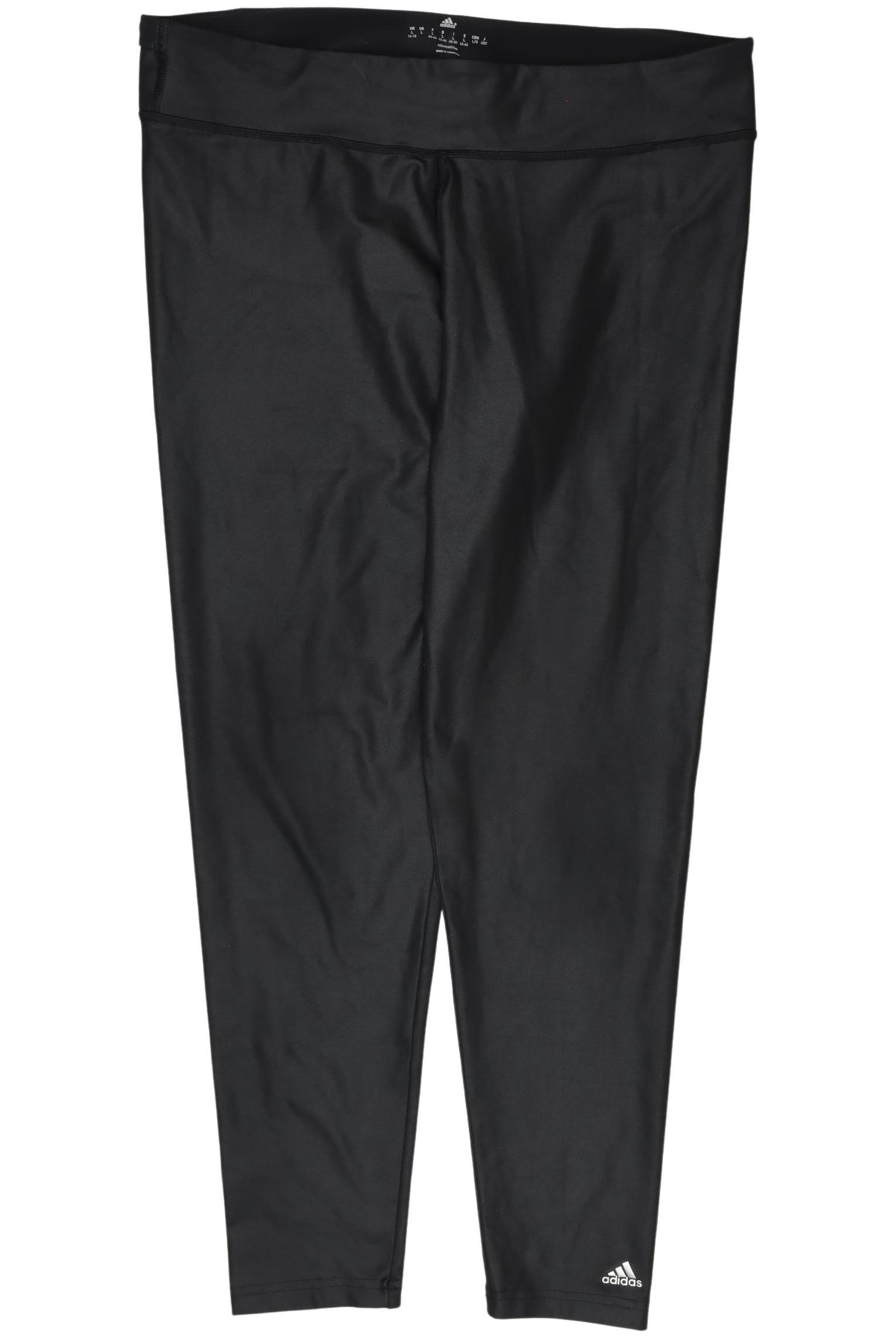 

adidas Damen Stoffhose, schwarz, Gr. 0