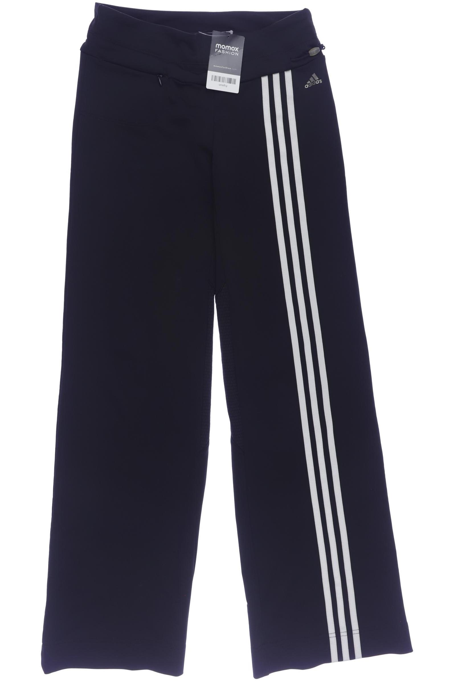 

adidas Damen Stoffhose, schwarz, Gr. 36