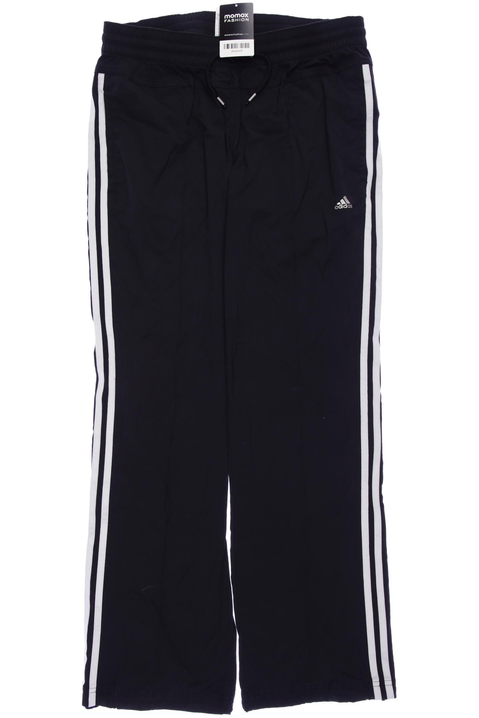 

adidas Damen Stoffhose, schwarz, Gr. 40