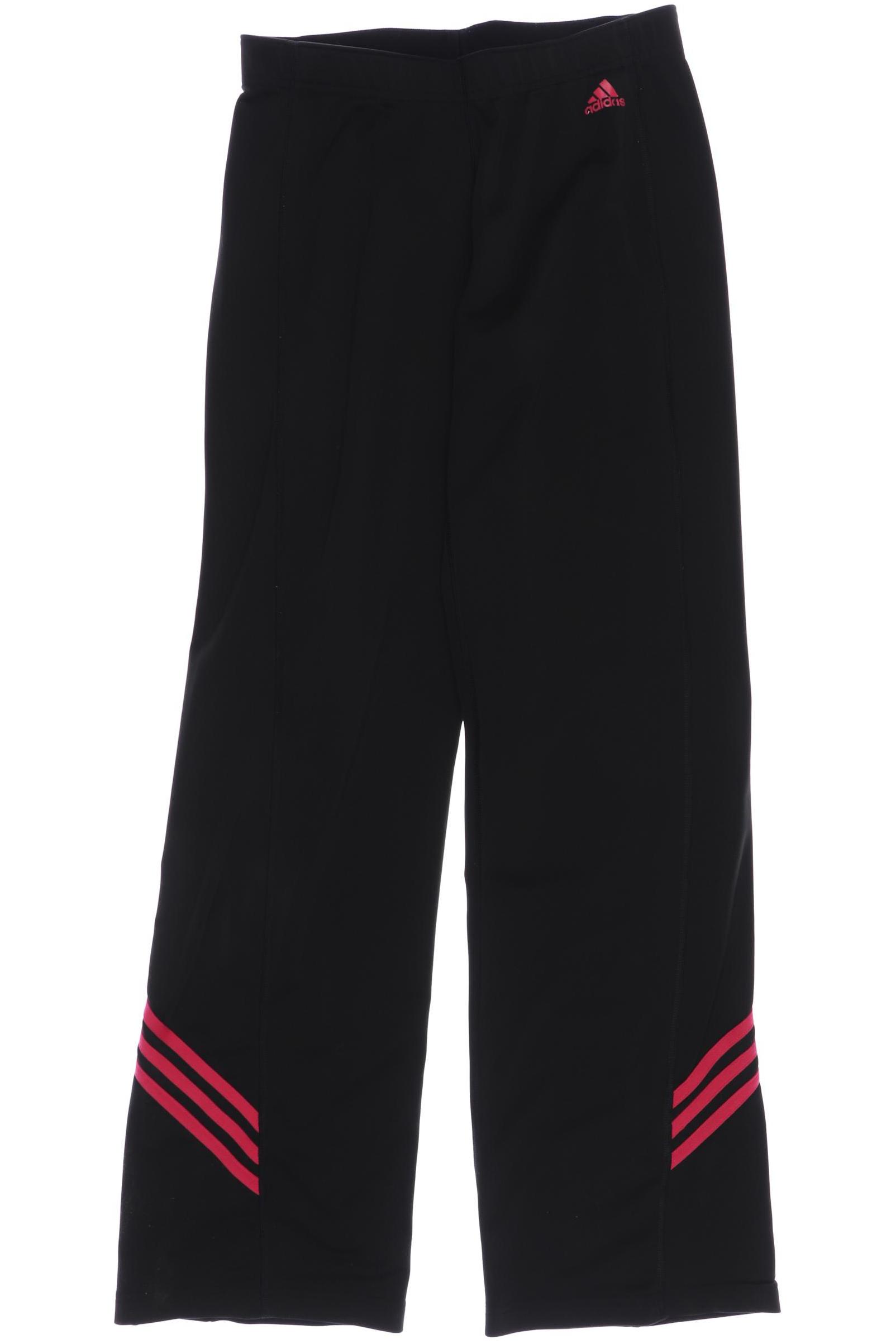 

adidas Damen Stoffhose, schwarz, Gr. 0