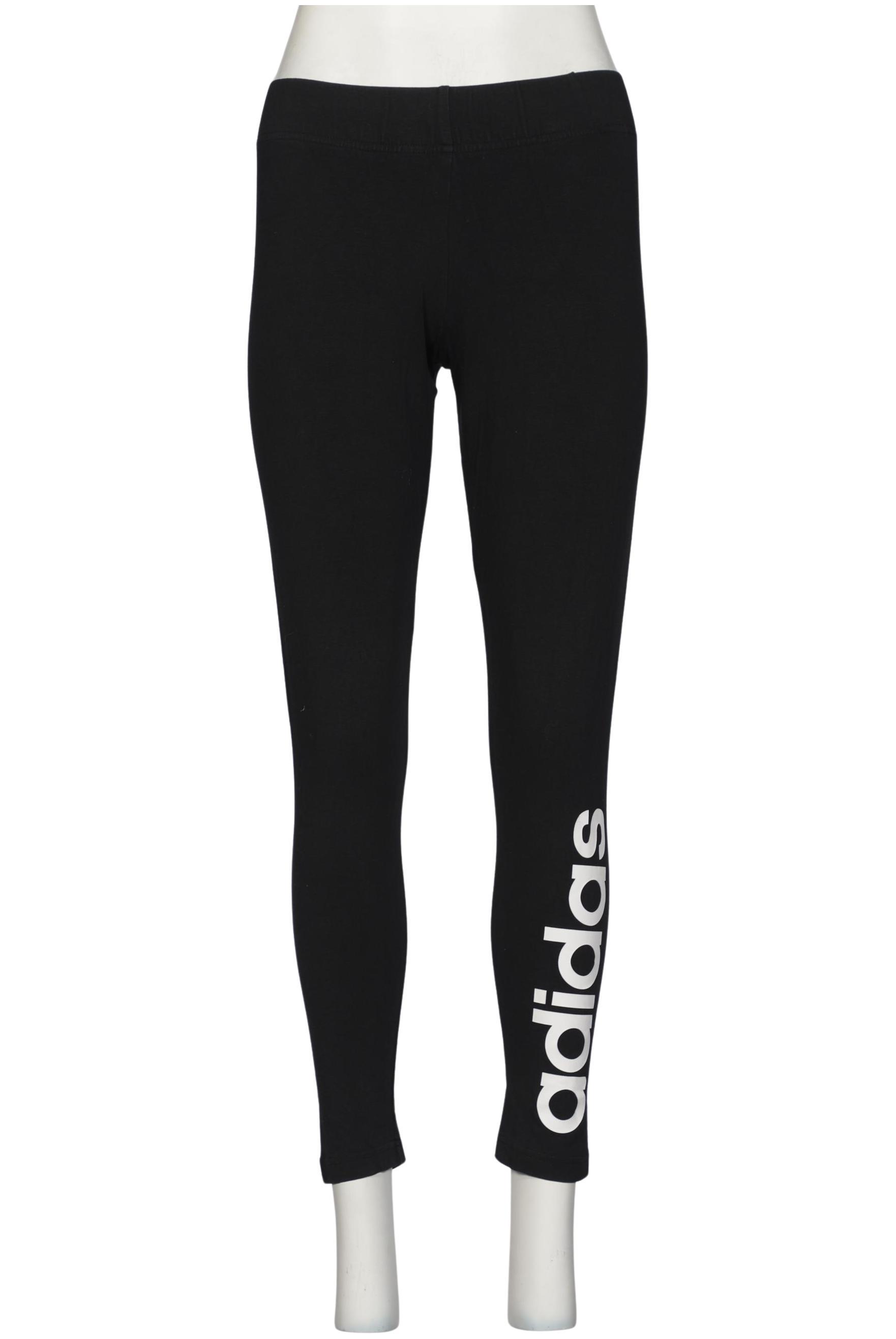 

adidas Damen Stoffhose, schwarz, Gr. 0