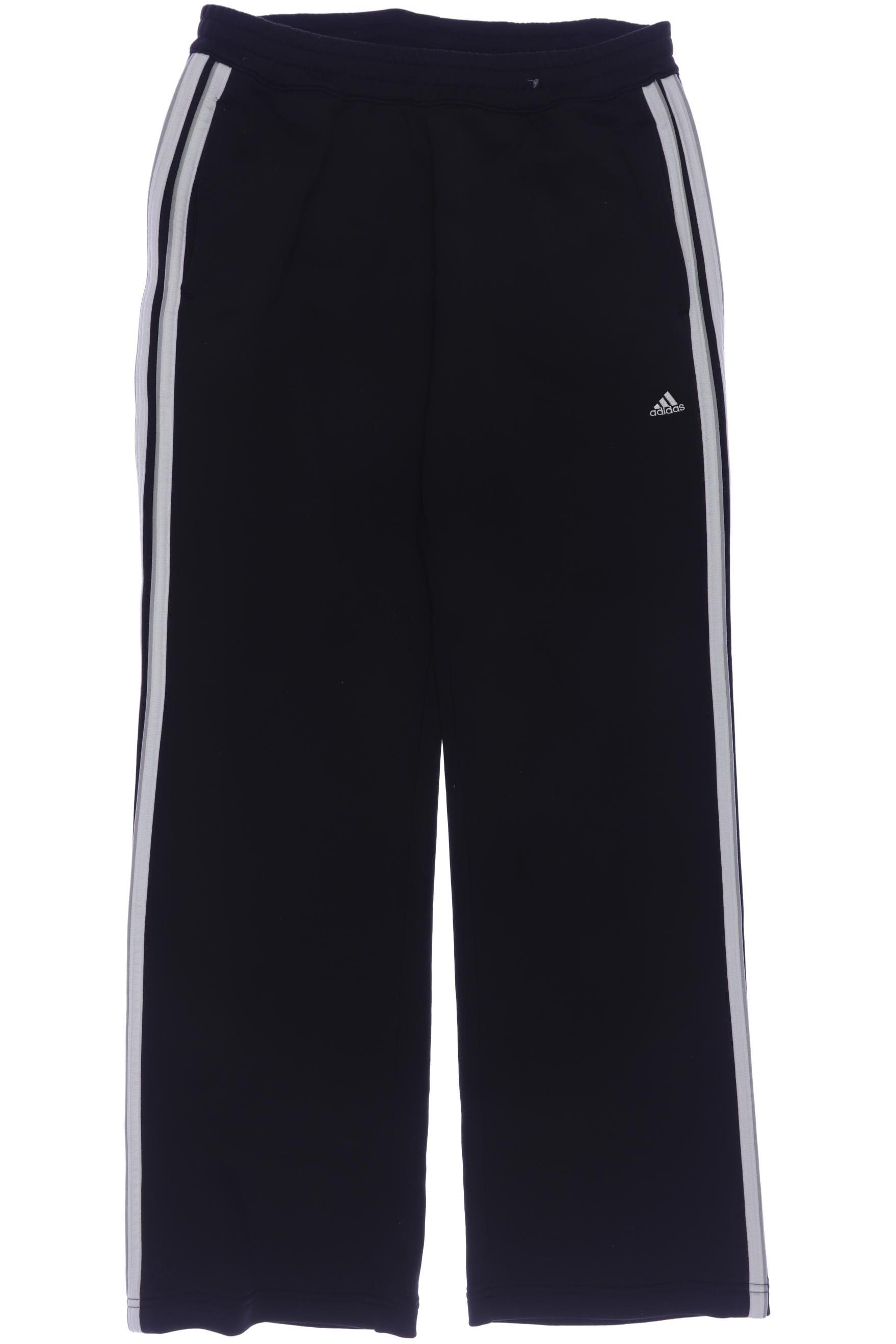 

adidas Damen Stoffhose, schwarz, Gr. 38
