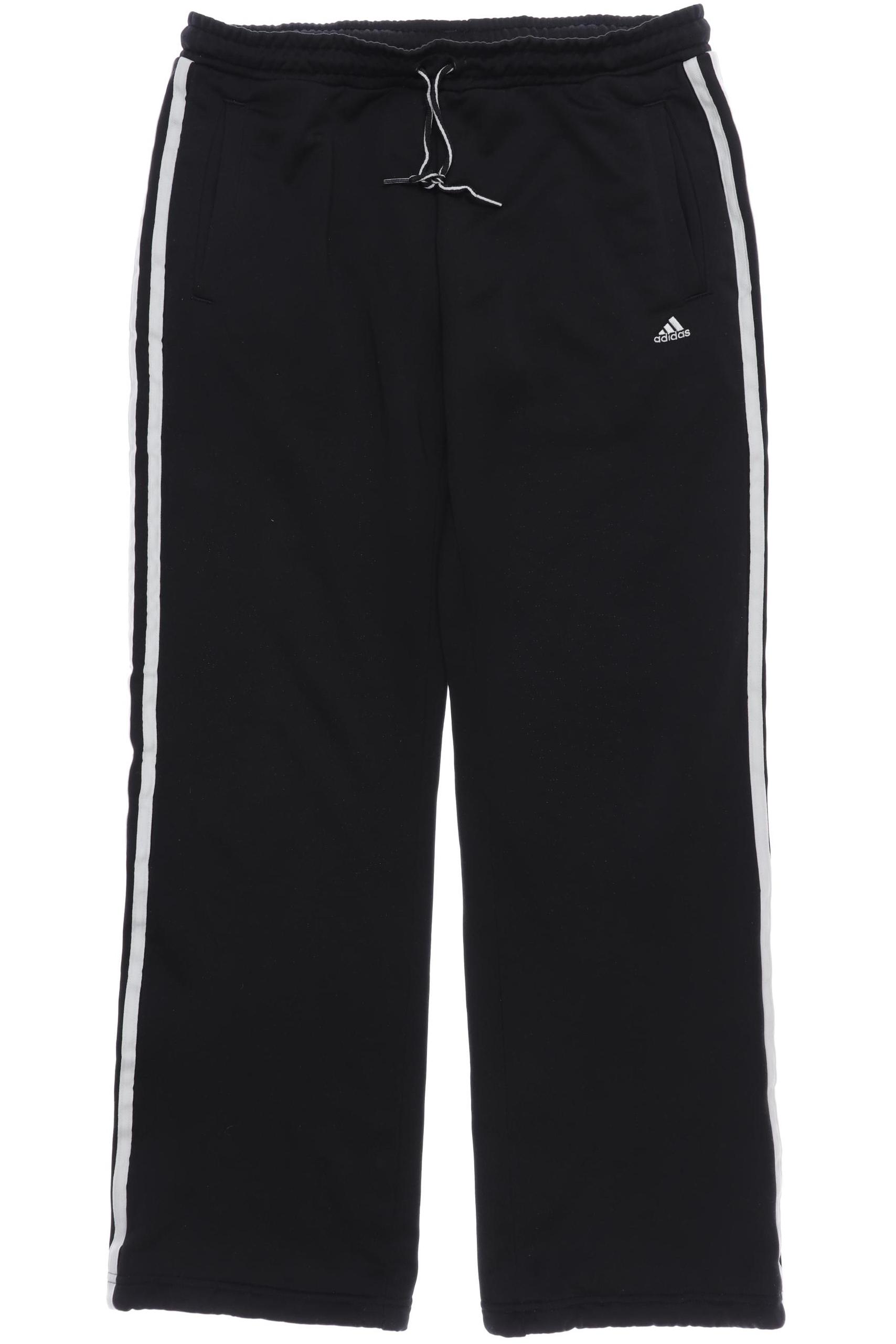 

adidas Damen Stoffhose, schwarz, Gr. 40