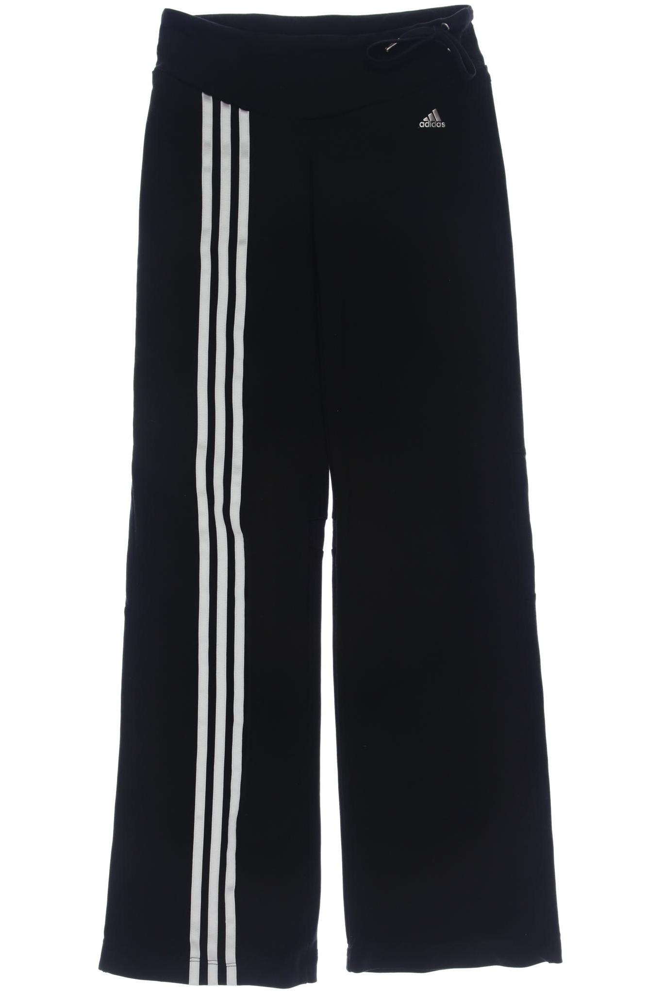 

adidas Damen Stoffhose, schwarz, Gr. 34
