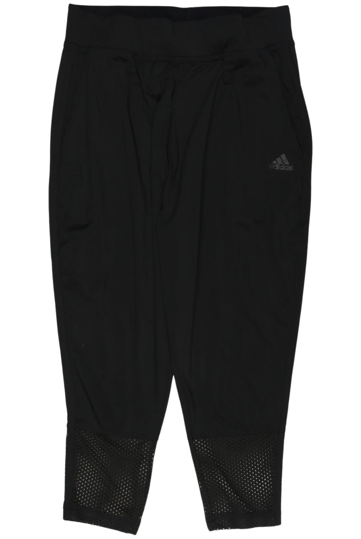 

adidas Damen Stoffhose, schwarz, Gr. 0