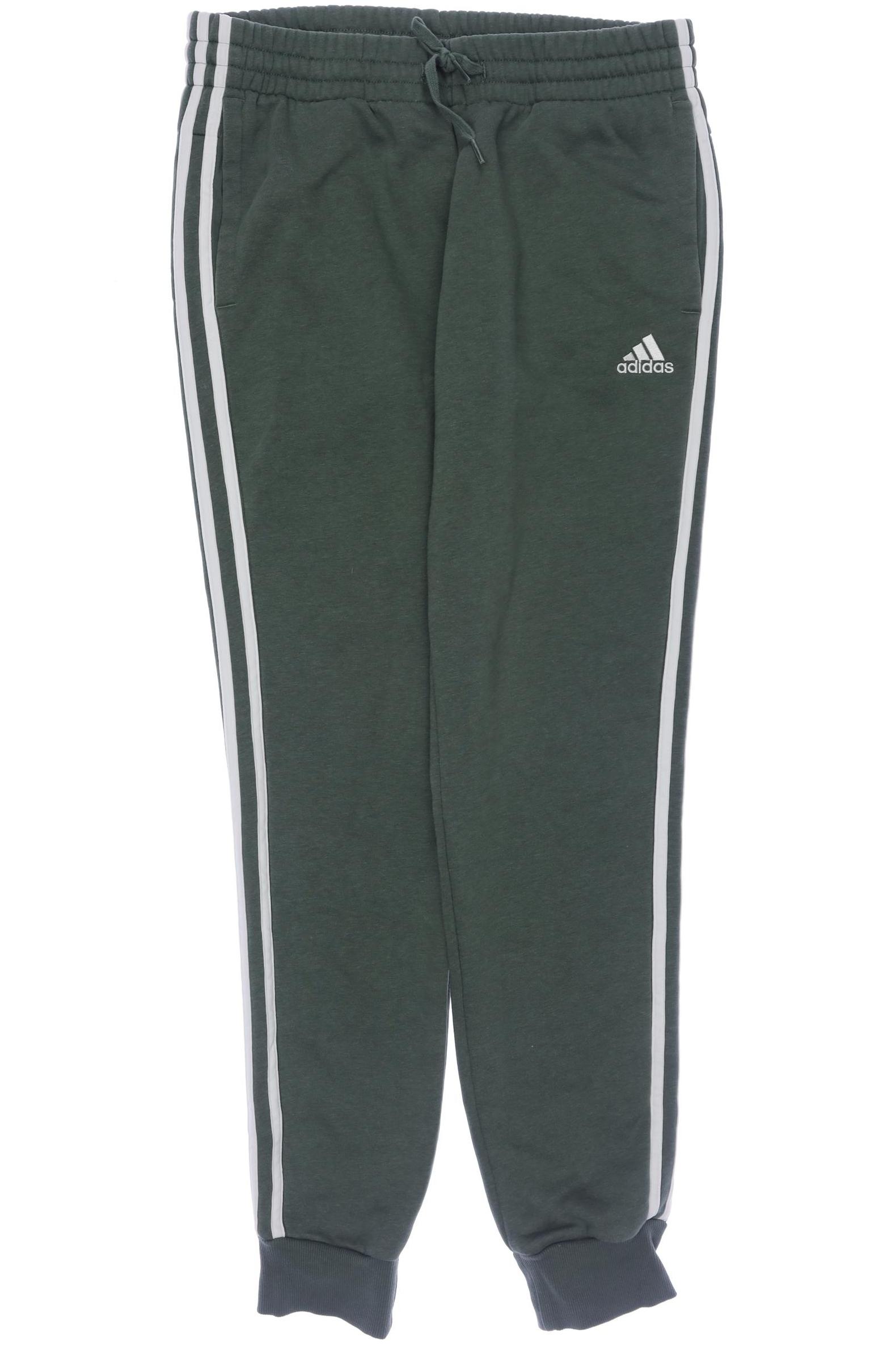 

adidas Damen Stoffhose, grün, Gr. 0