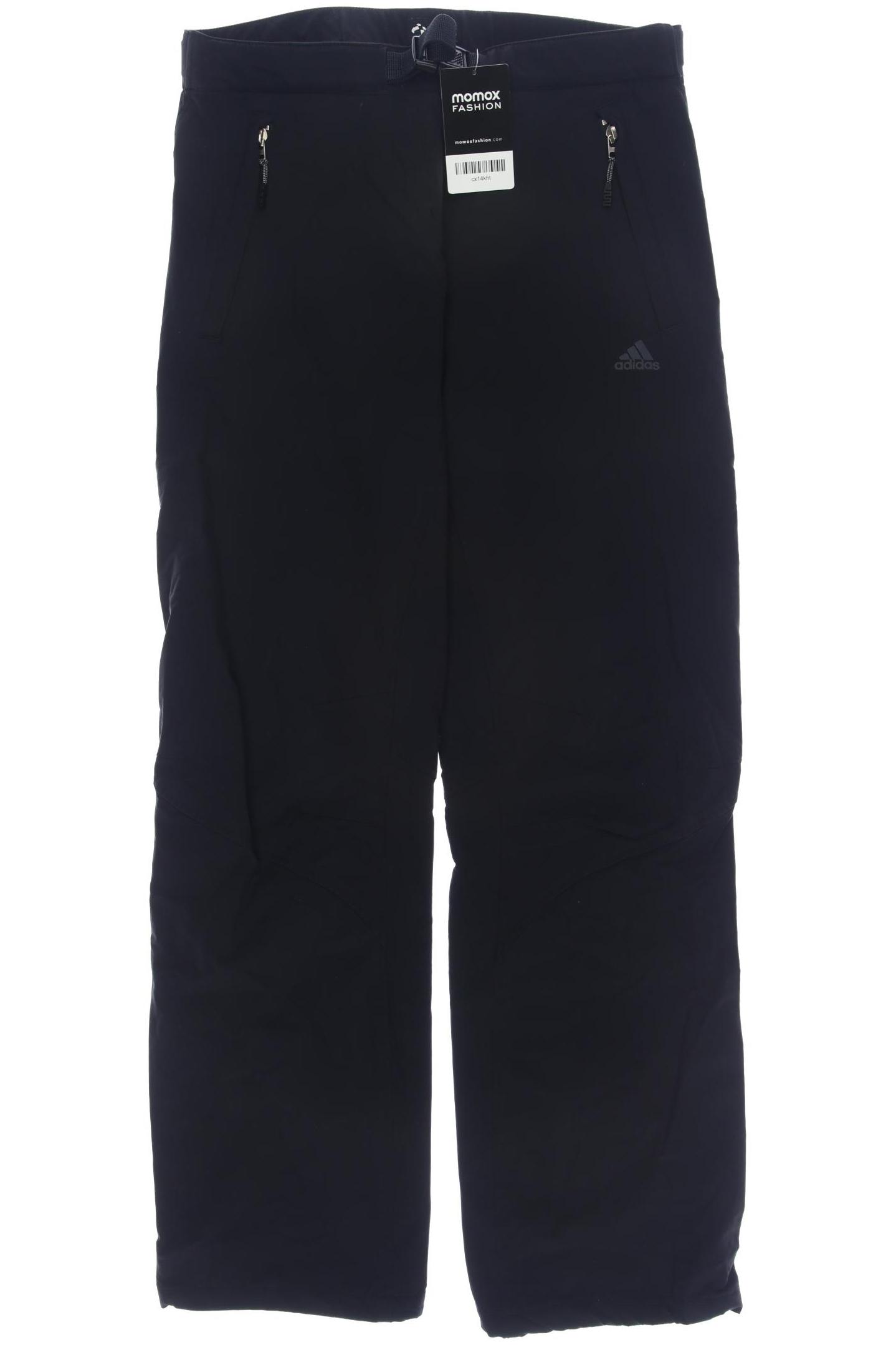 

adidas Damen Stoffhose, schwarz, Gr. 40