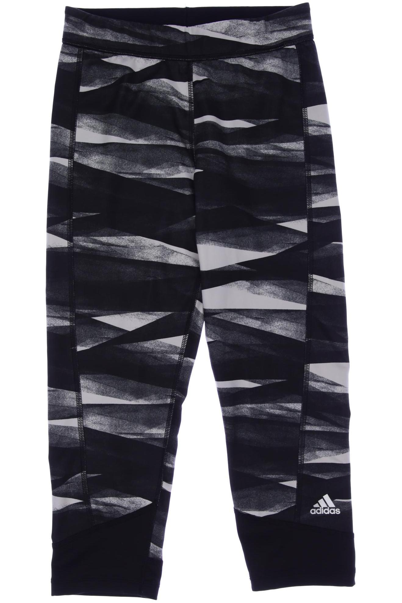 

adidas Damen Stoffhose, grau, Gr. 0