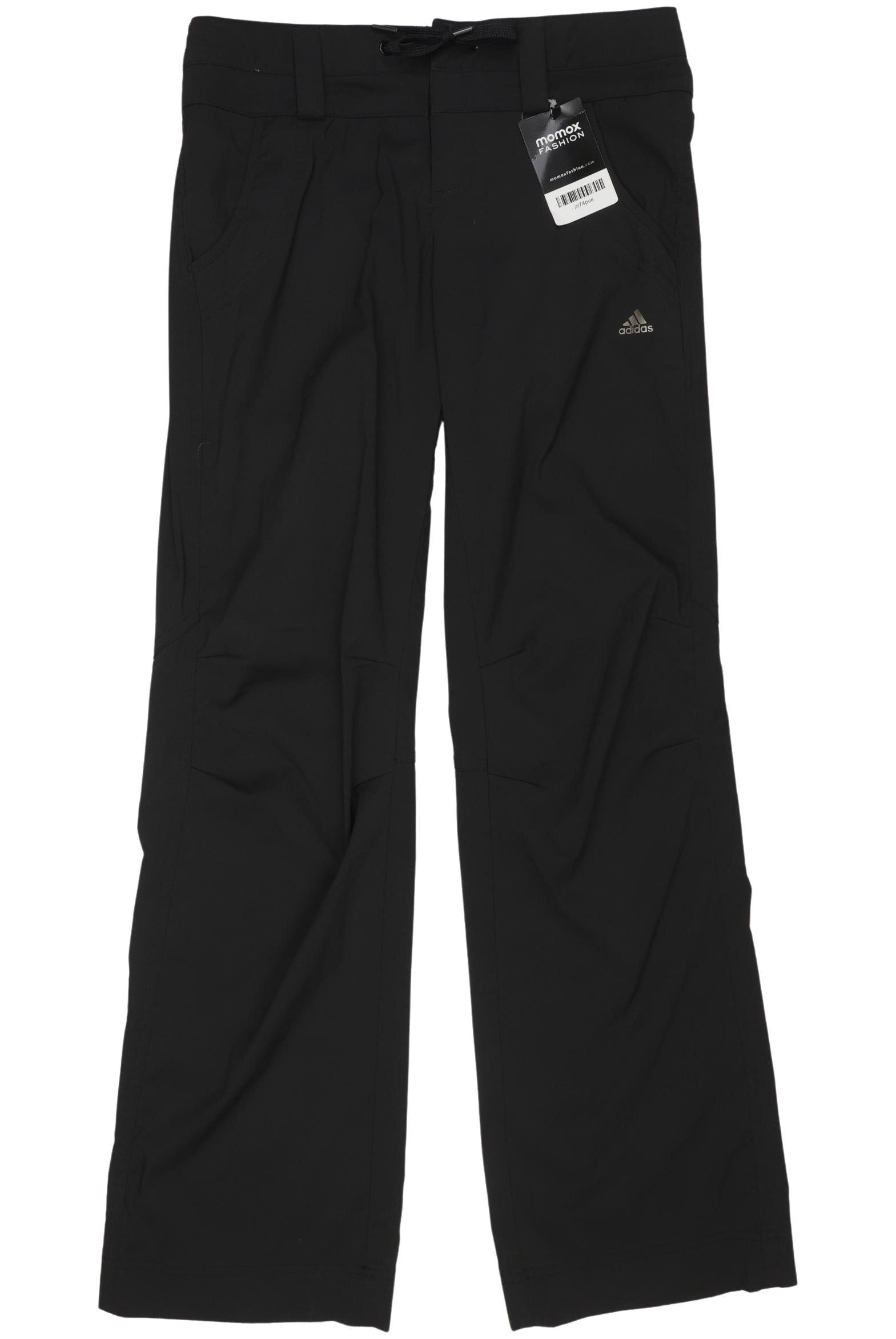 

adidas Damen Stoffhose, schwarz, Gr. 36