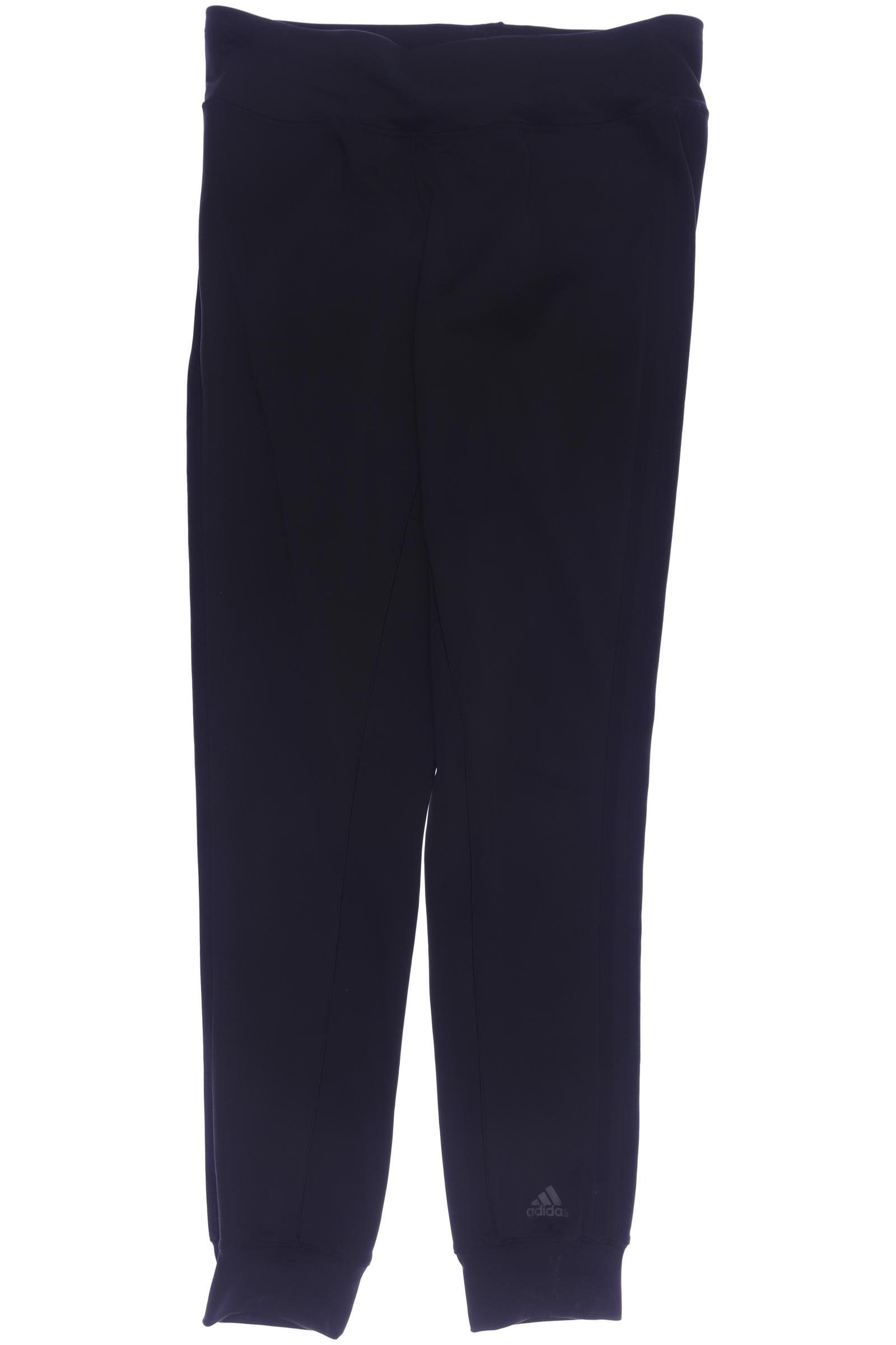 

adidas Damen Stoffhose, schwarz, Gr. 0
