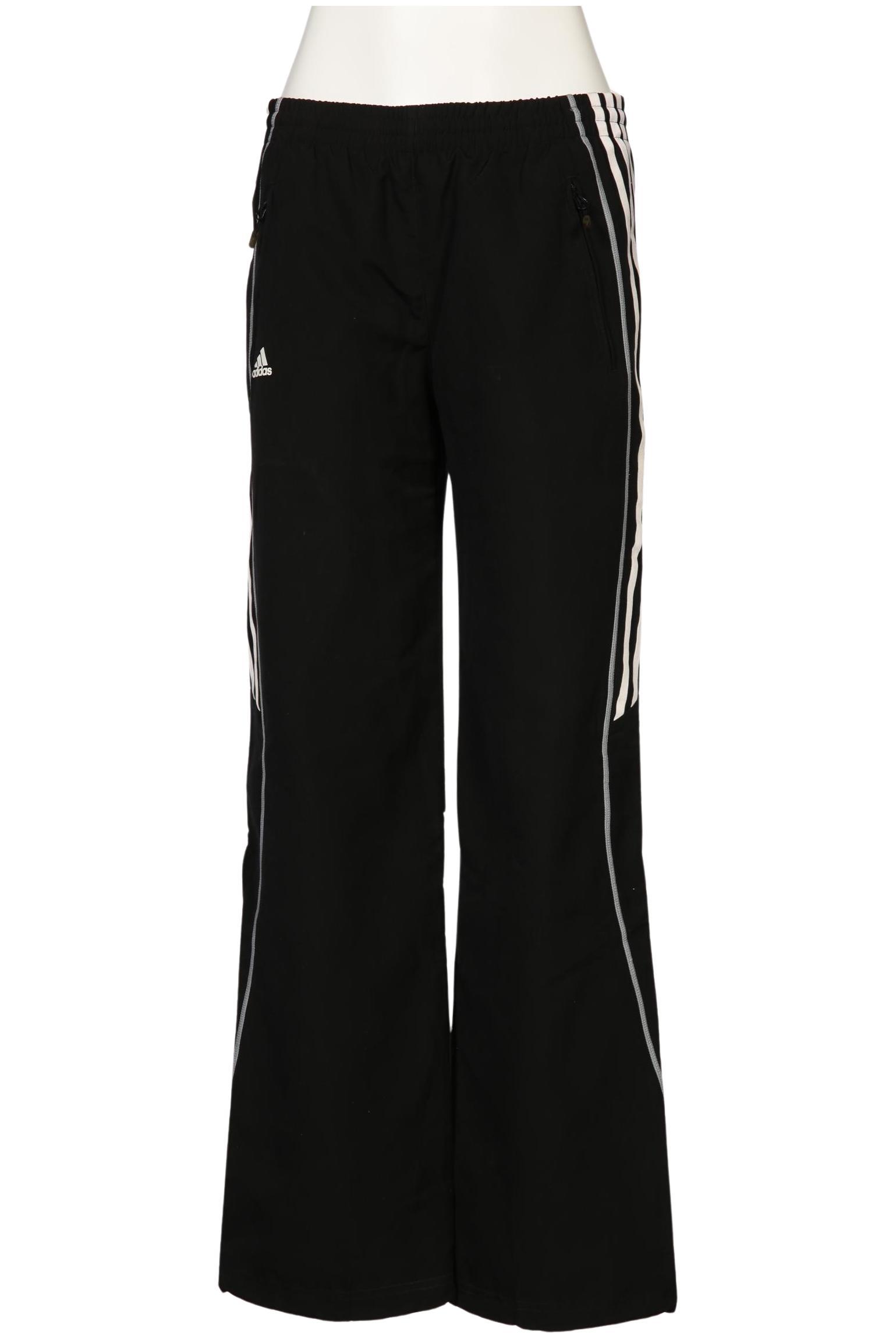 

adidas Damen Stoffhose, schwarz, Gr. 0