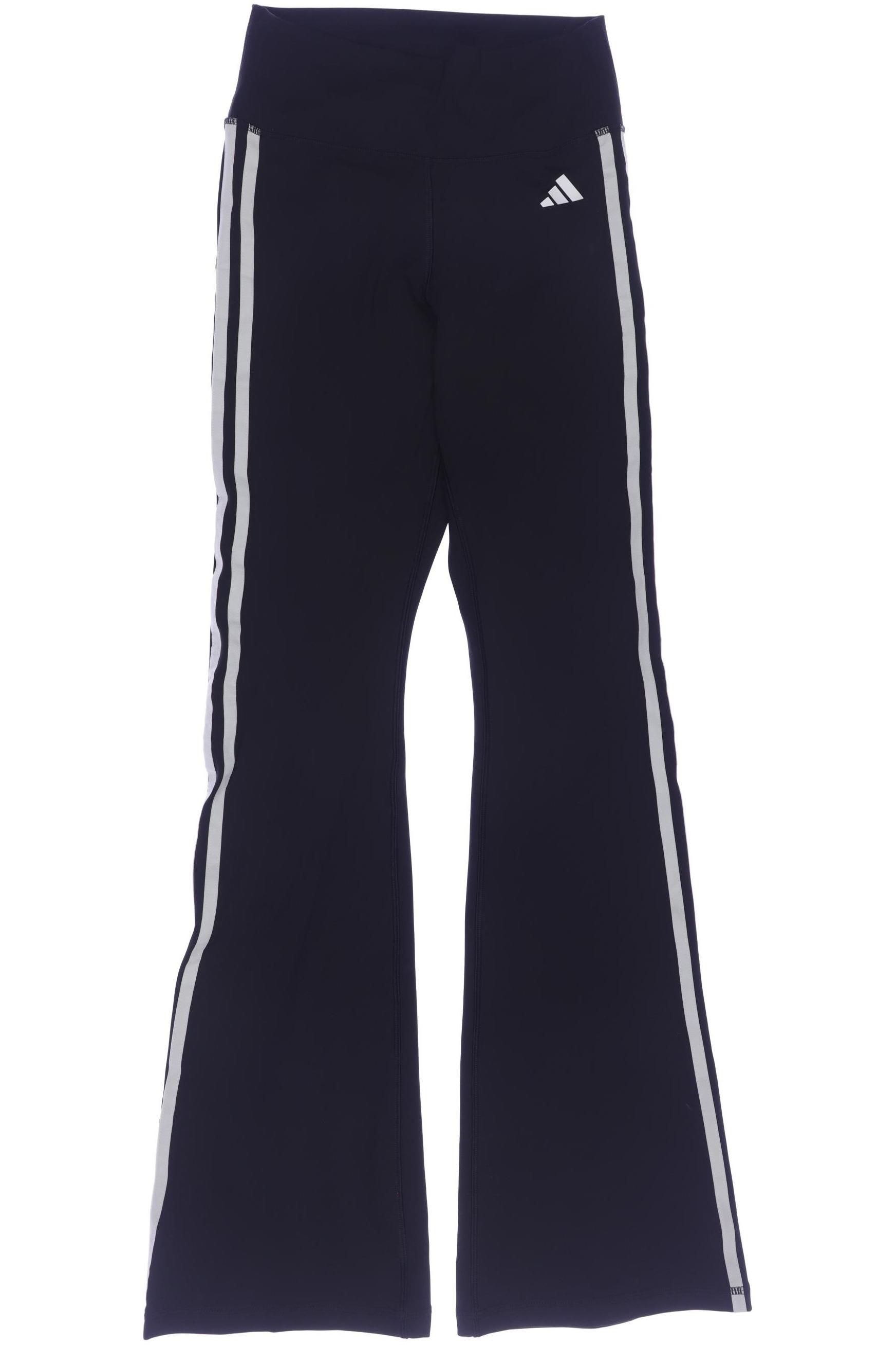

adidas Damen Stoffhose, schwarz, Gr. 0