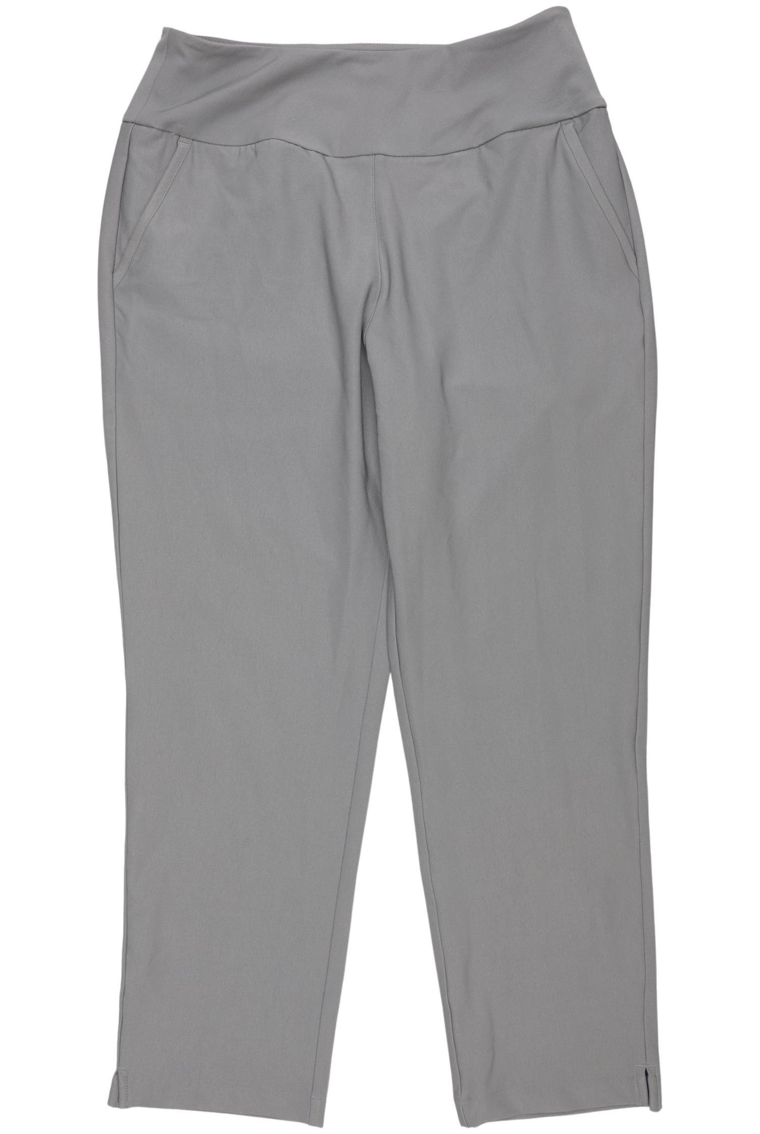 

adidas Damen Stoffhose, grau, Gr. 0