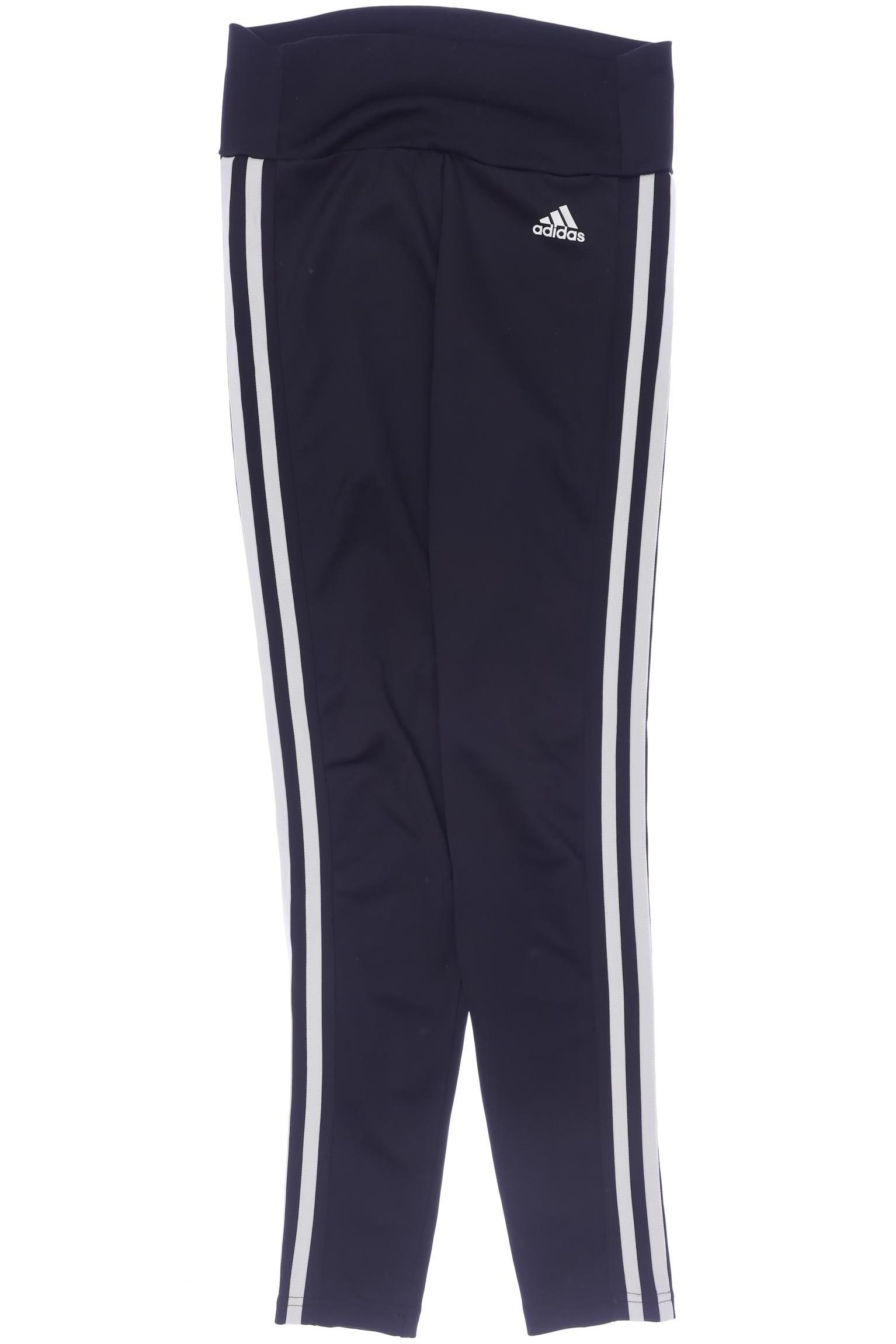 

adidas Damen Stoffhose, schwarz, Gr. 0