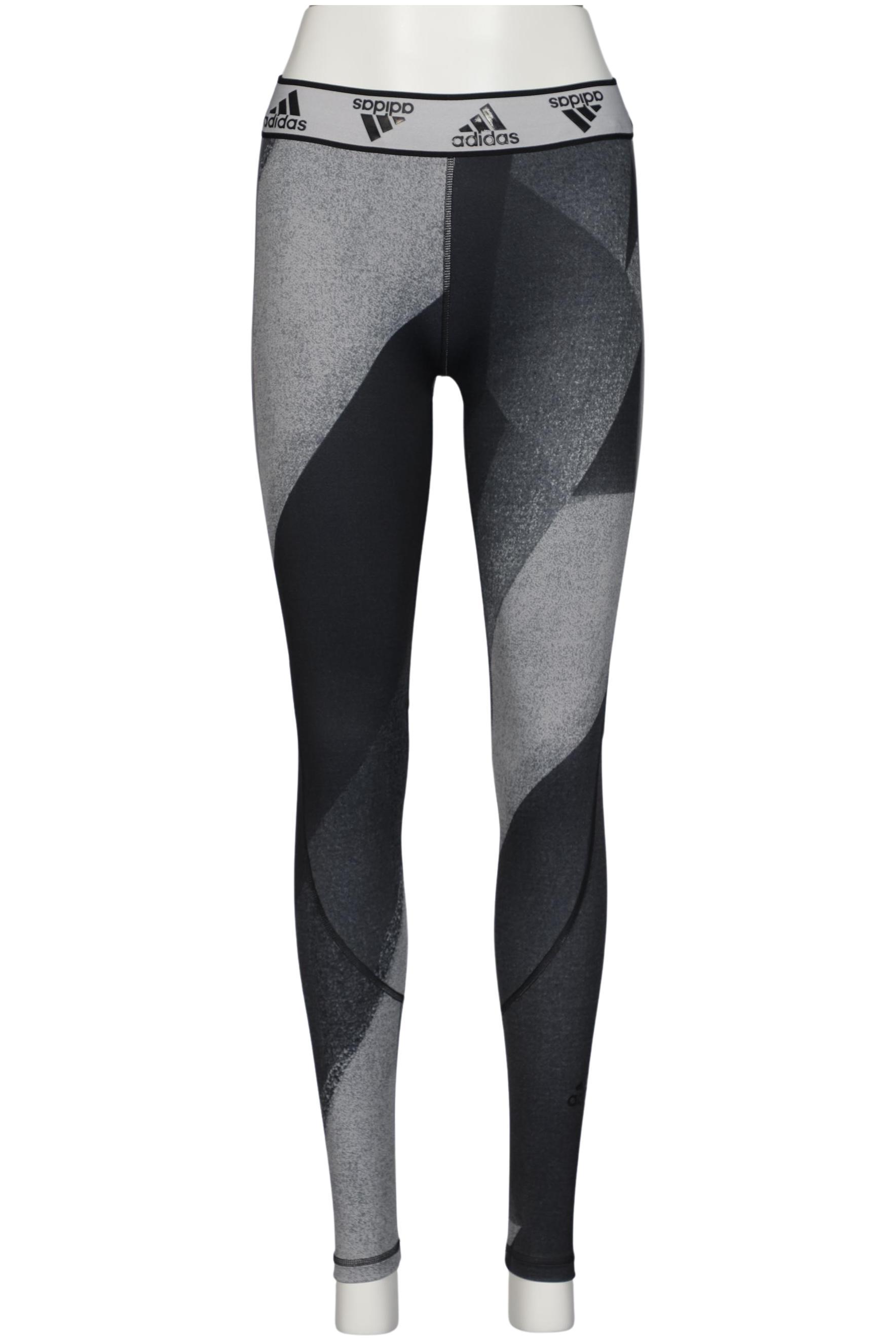

adidas Damen Stoffhose, grau, Gr. 0