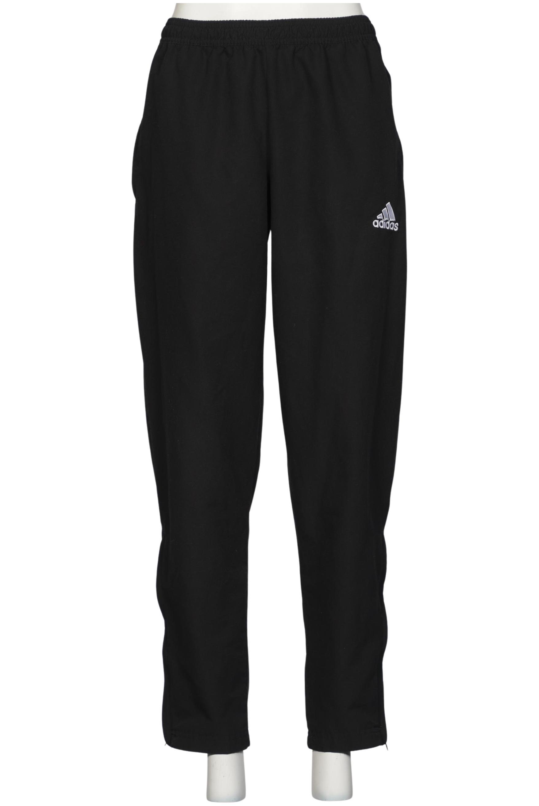 

adidas Damen Stoffhose, schwarz, Gr. 0
