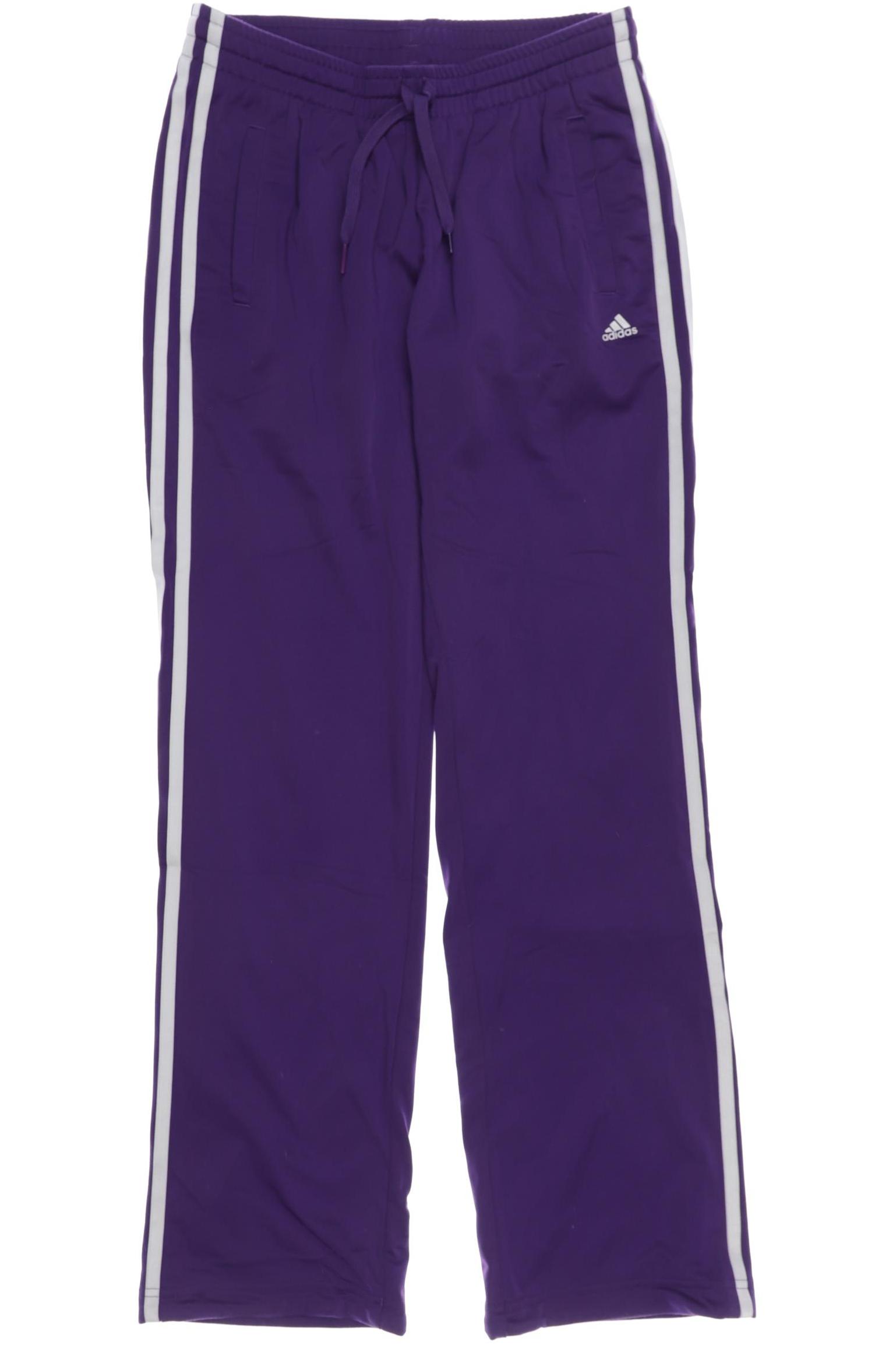 

adidas Damen Stoffhose, flieder, Gr. 0