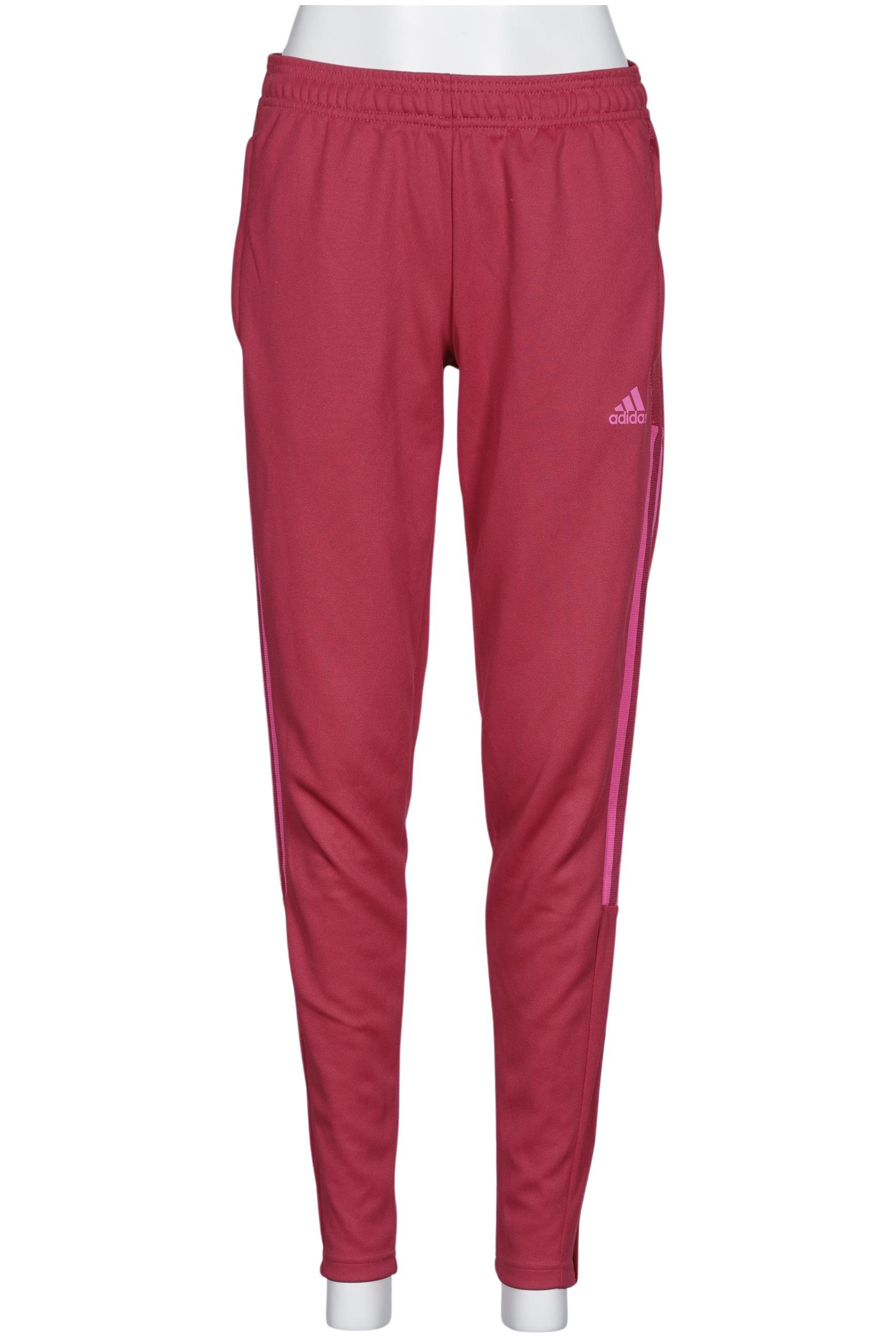 

adidas Damen Stoffhose, pink, Gr. 0