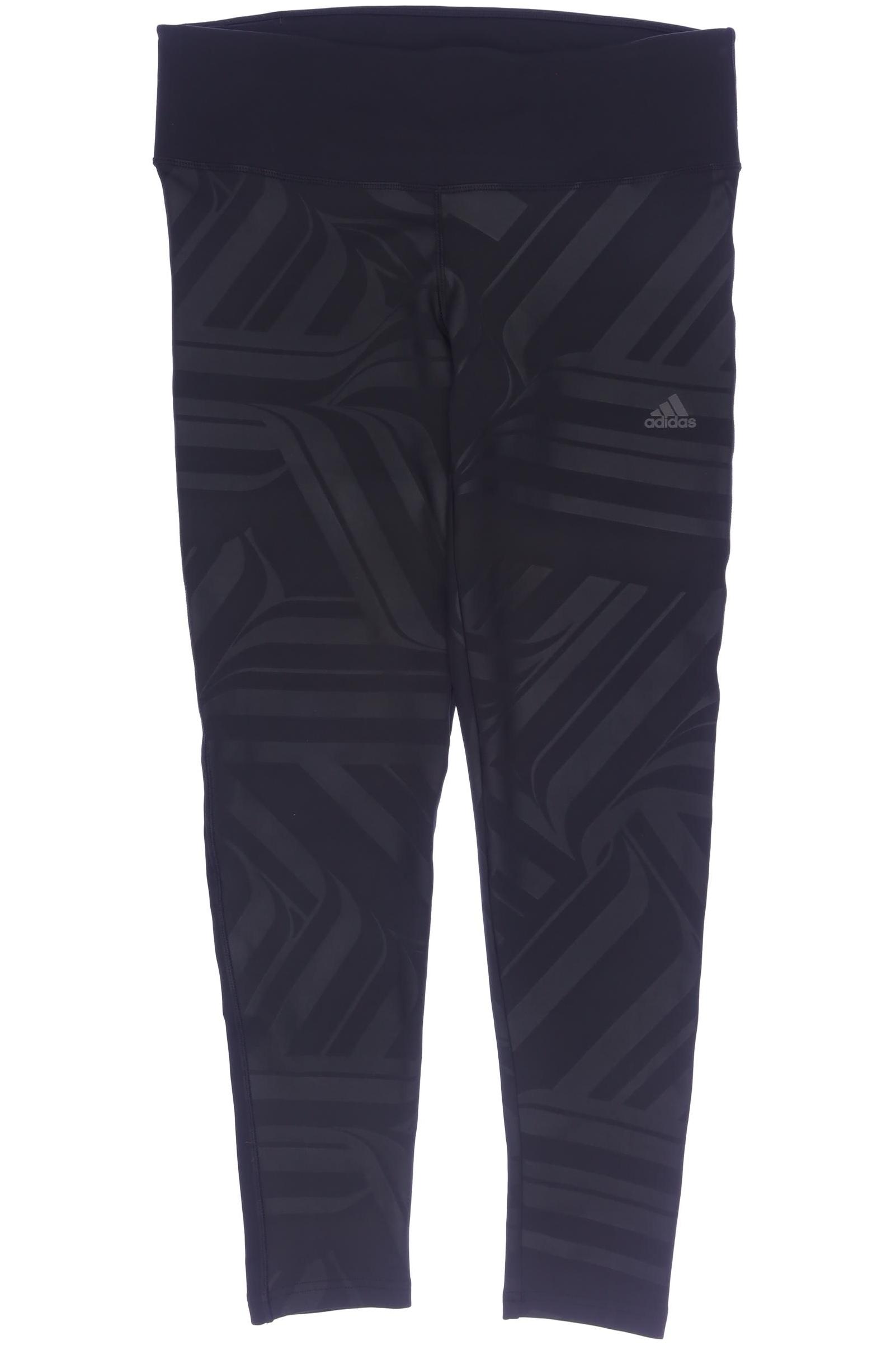 

adidas Damen Stoffhose, schwarz, Gr. 0