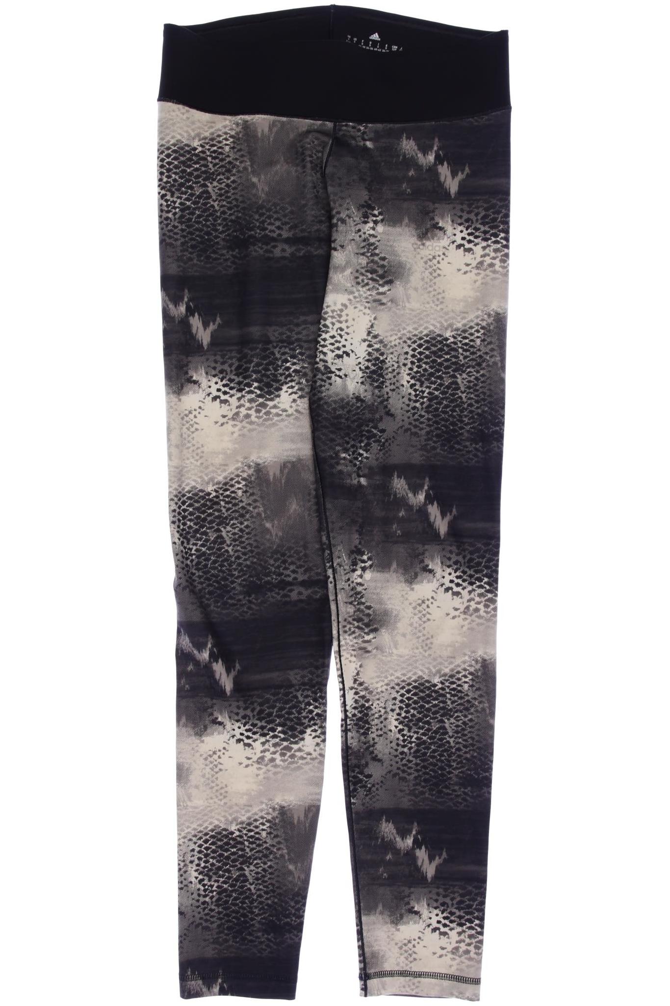 

adidas Damen Stoffhose, grau, Gr. 0