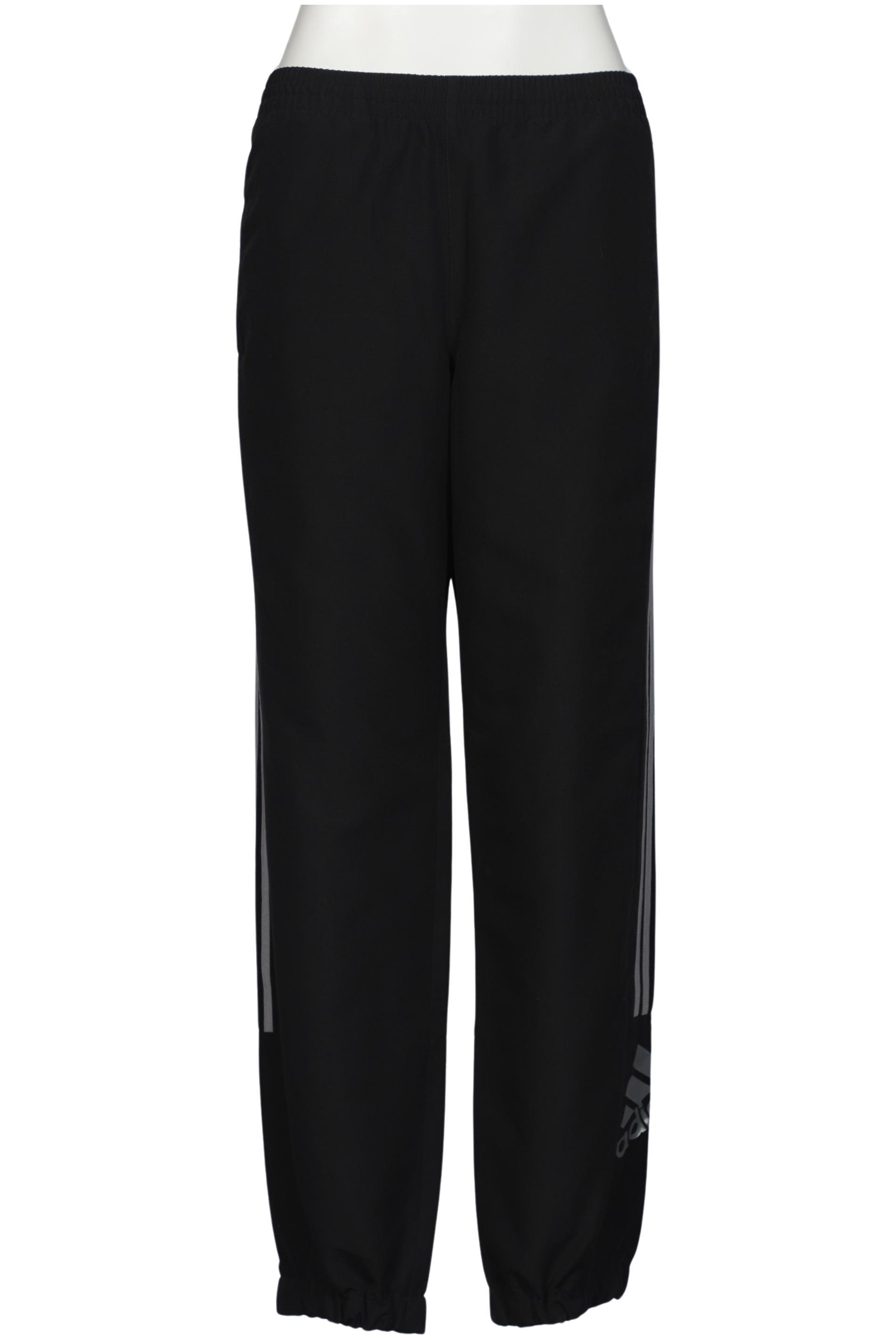 

adidas Damen Stoffhose, schwarz, Gr. 0