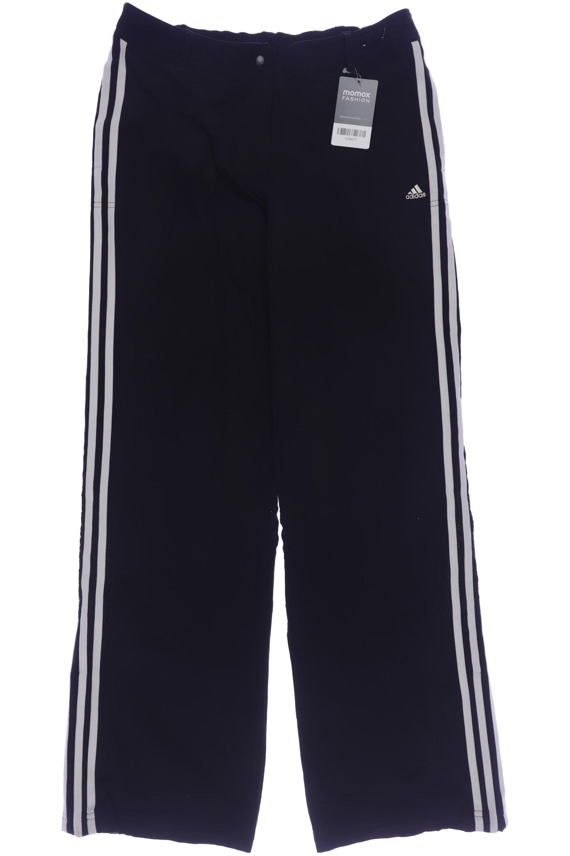 

adidas Damen Stoffhose, schwarz, Gr. 40