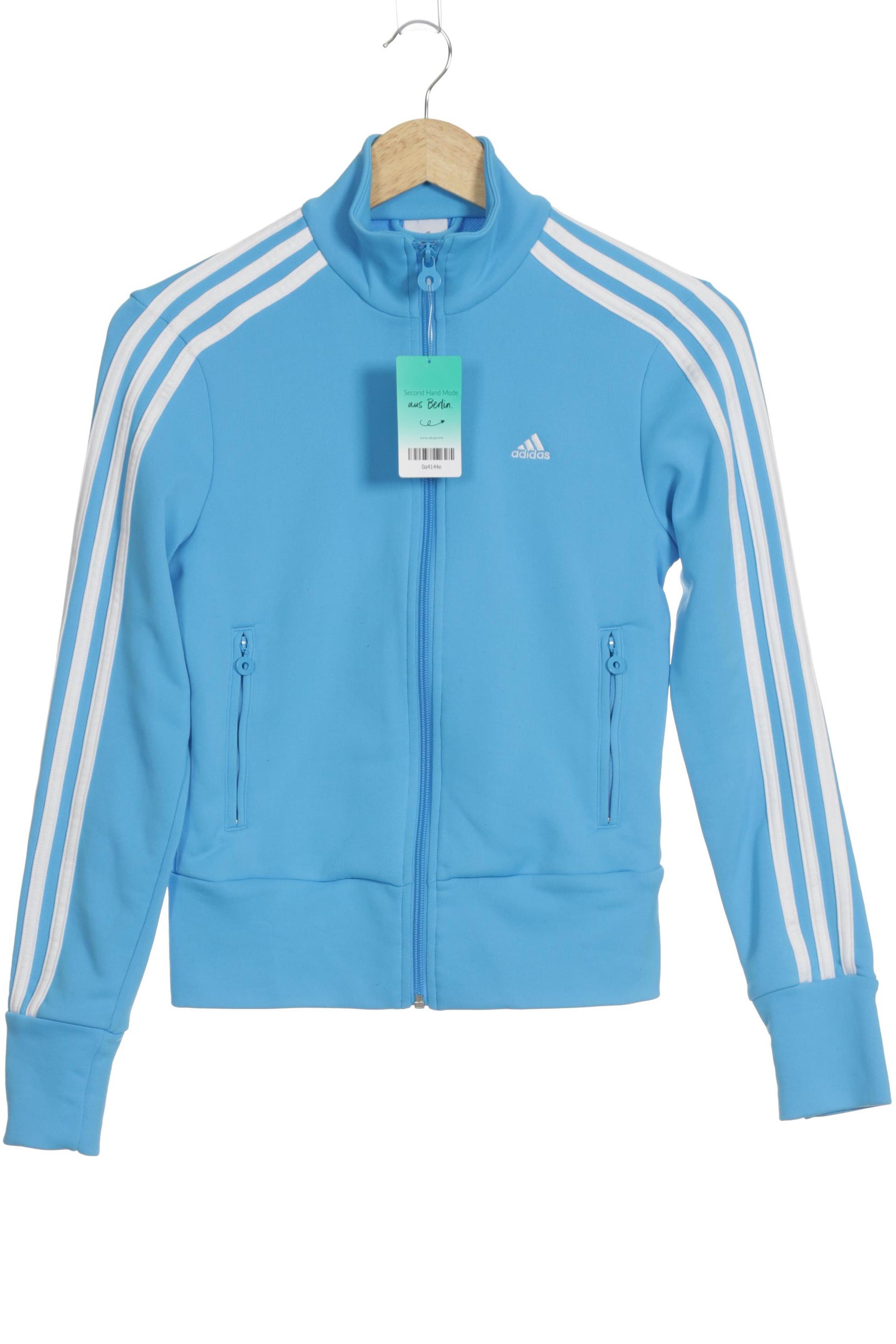 

adidas Damen Strickjacke, blau, Gr. 34