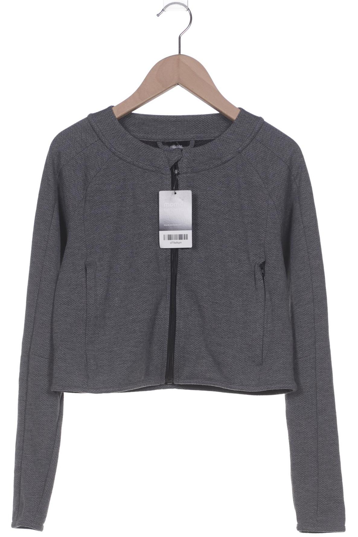 

adidas Damen Strickjacke, grau, Gr. 34