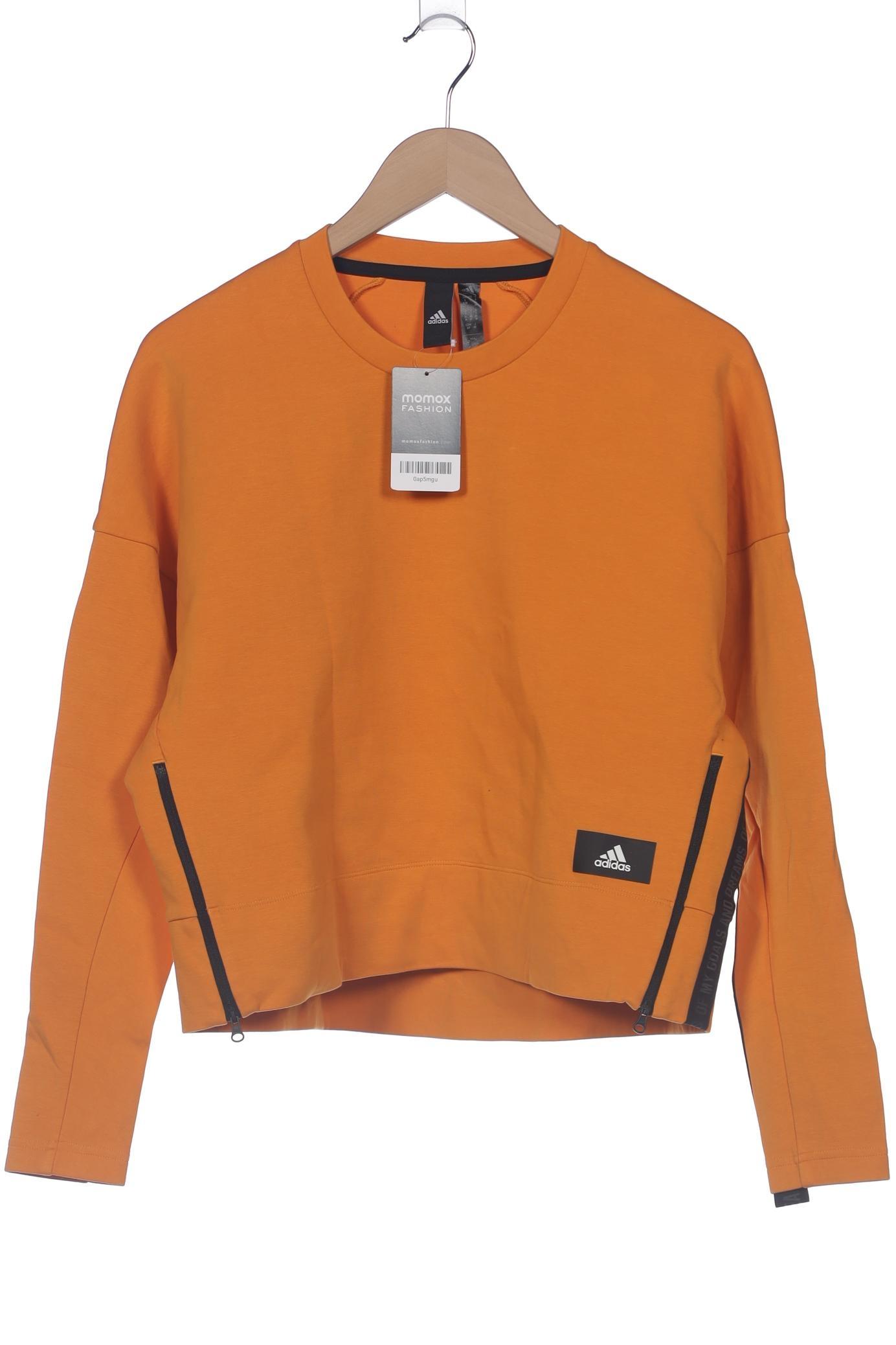 

adidas Damen Sweatshirt, orange, Gr. 36