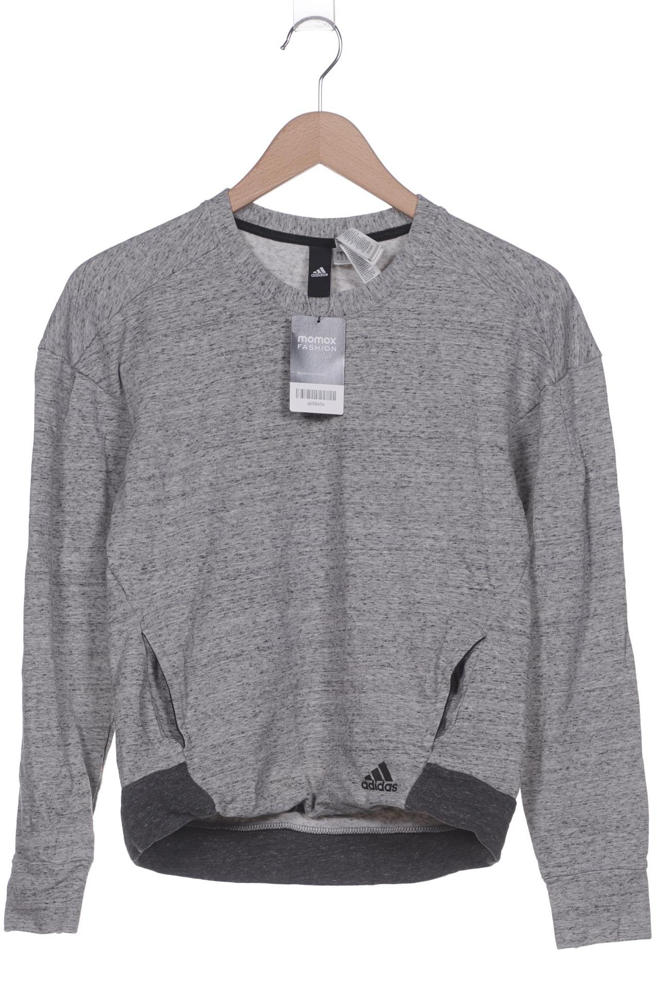 

adidas Damen Sweatshirt, grau, Gr. 36