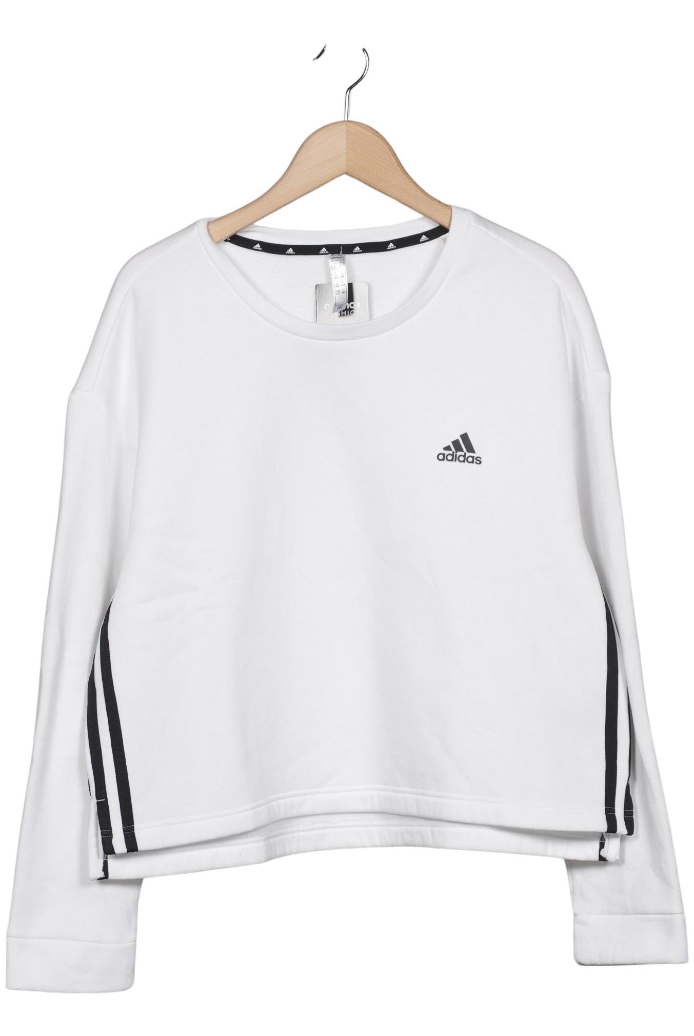 

adidas Damen Sweatshirt, weiß, Gr. 44