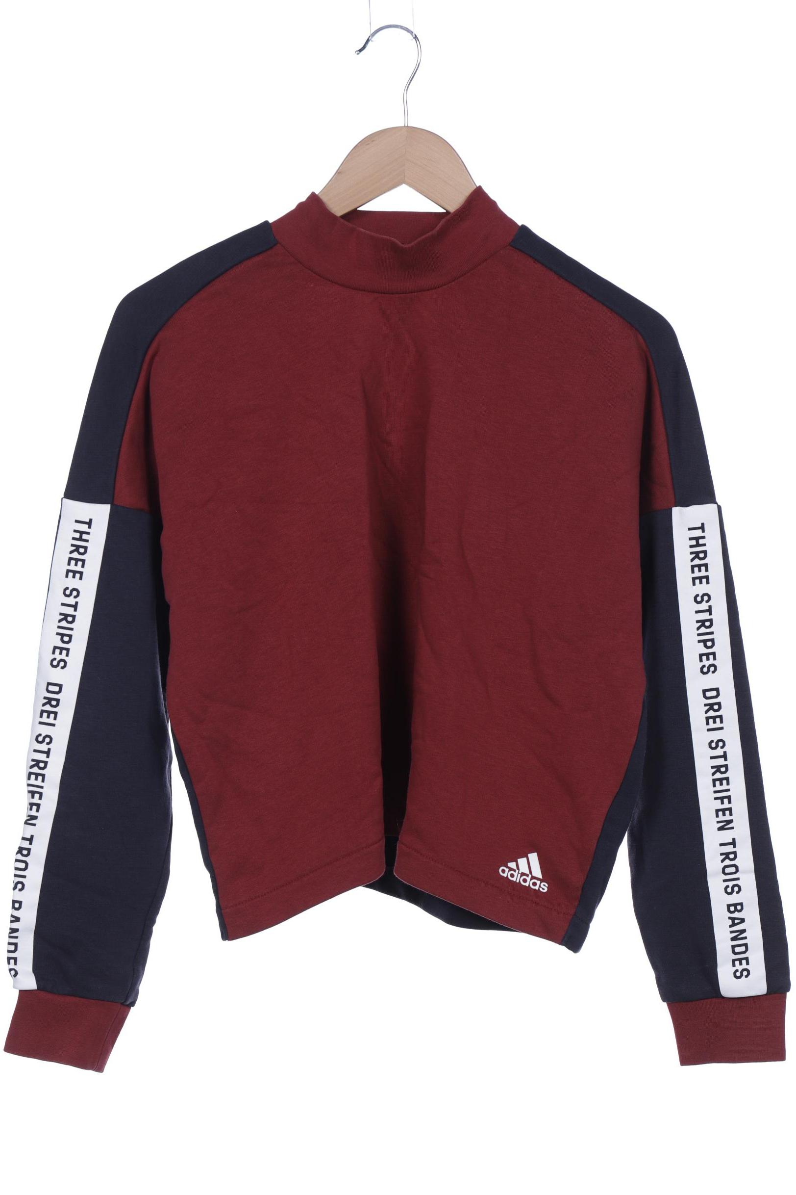 

adidas Damen Sweatshirt, bordeaux, Gr. 42